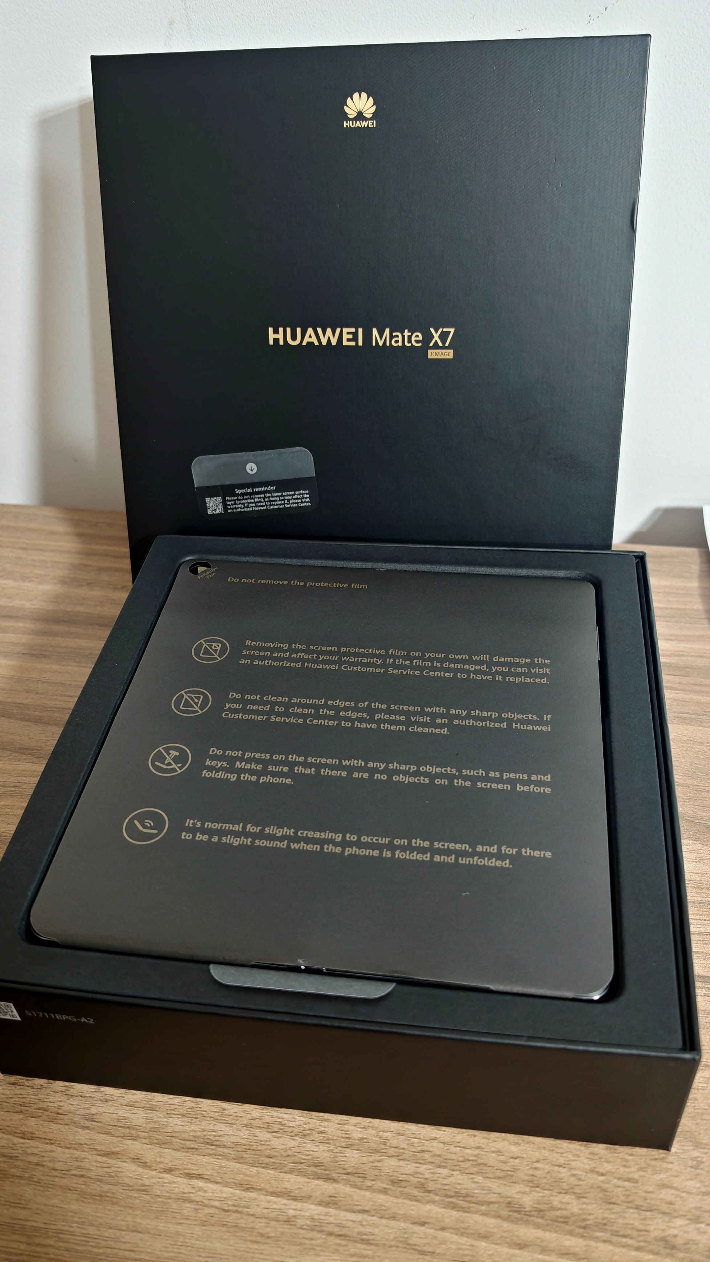 Telefon mobil Huawei Mate X7, Dual SIM, 16GB RAM, 512GB, Nebula Red