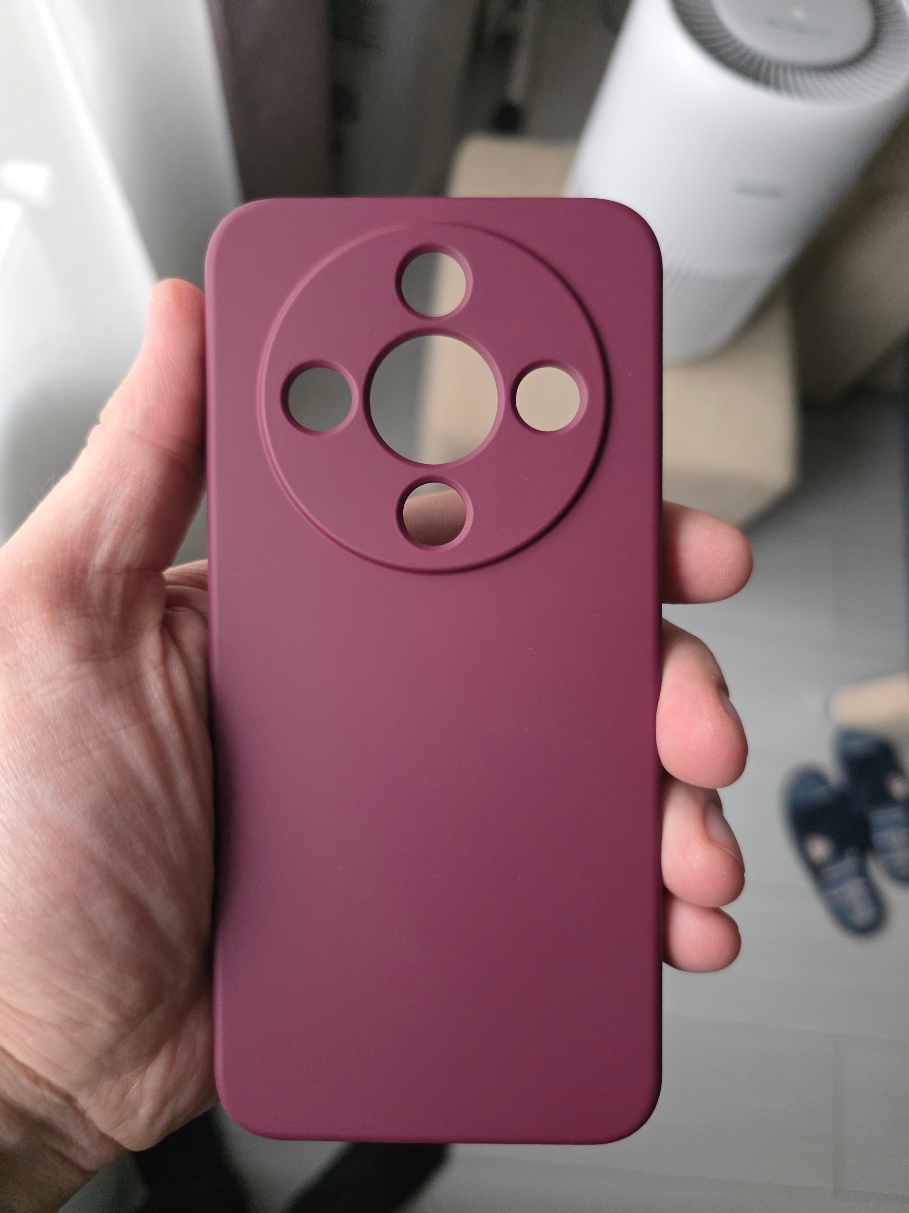 Husa pentru Honor Magic 8 Lite Daden® Silicon SoftFlex, Ultra Slim, Protectie sporita, Interior de microfibra, Visiniu