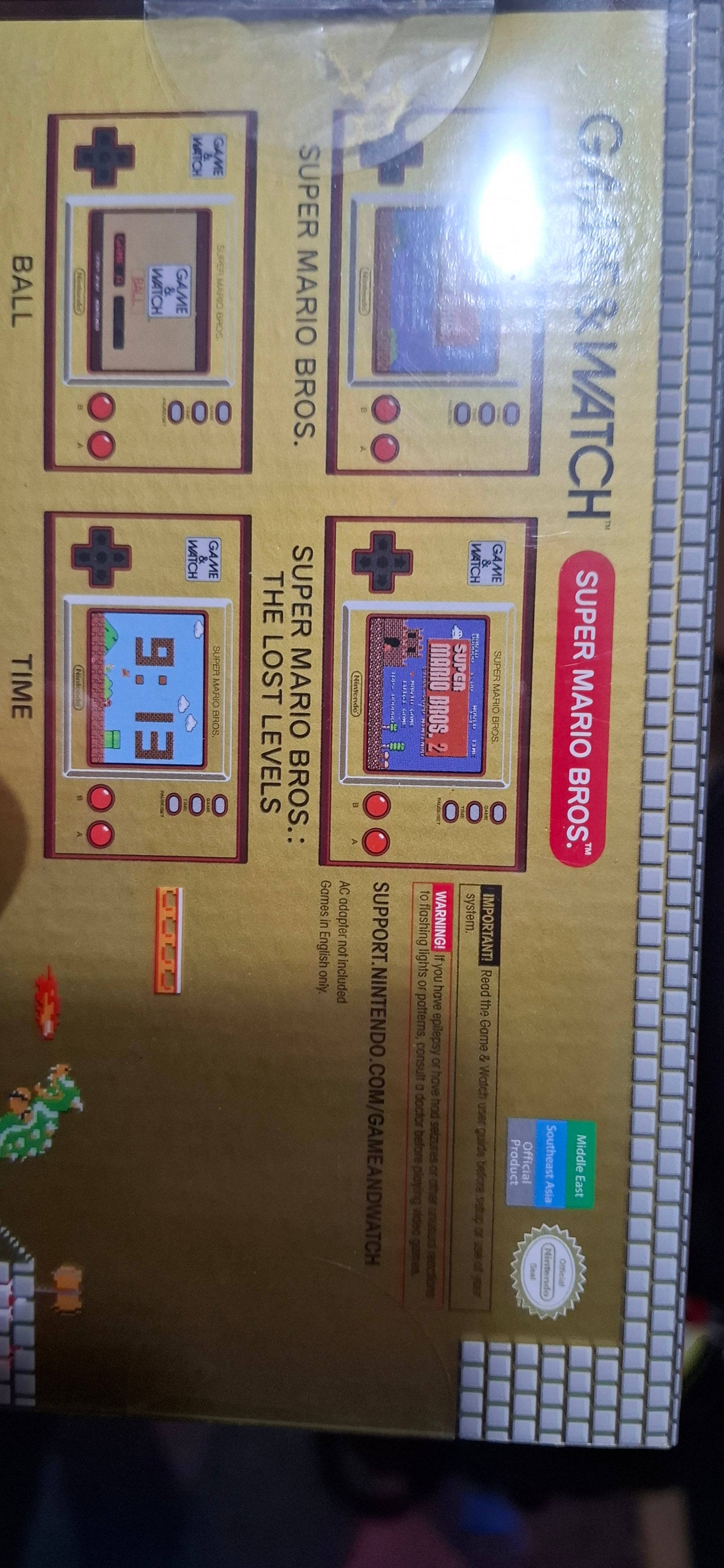 Consola Portabila Nintendo Game & Watch: Super Mario Bros