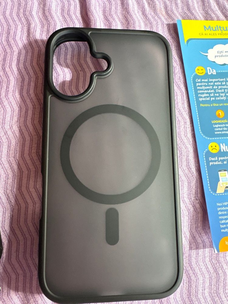 Husa de Protectie, Compatibila cu Apple iPhone 16, Doctor Shield Fantom, MagSafe
