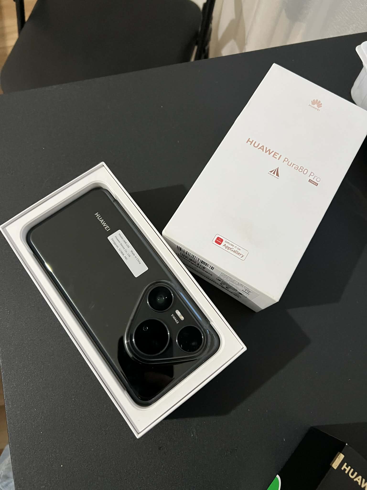 Telefon mobil Huawei Pura 80 Pro, 512GB, 12GB RAM, Glazed Red