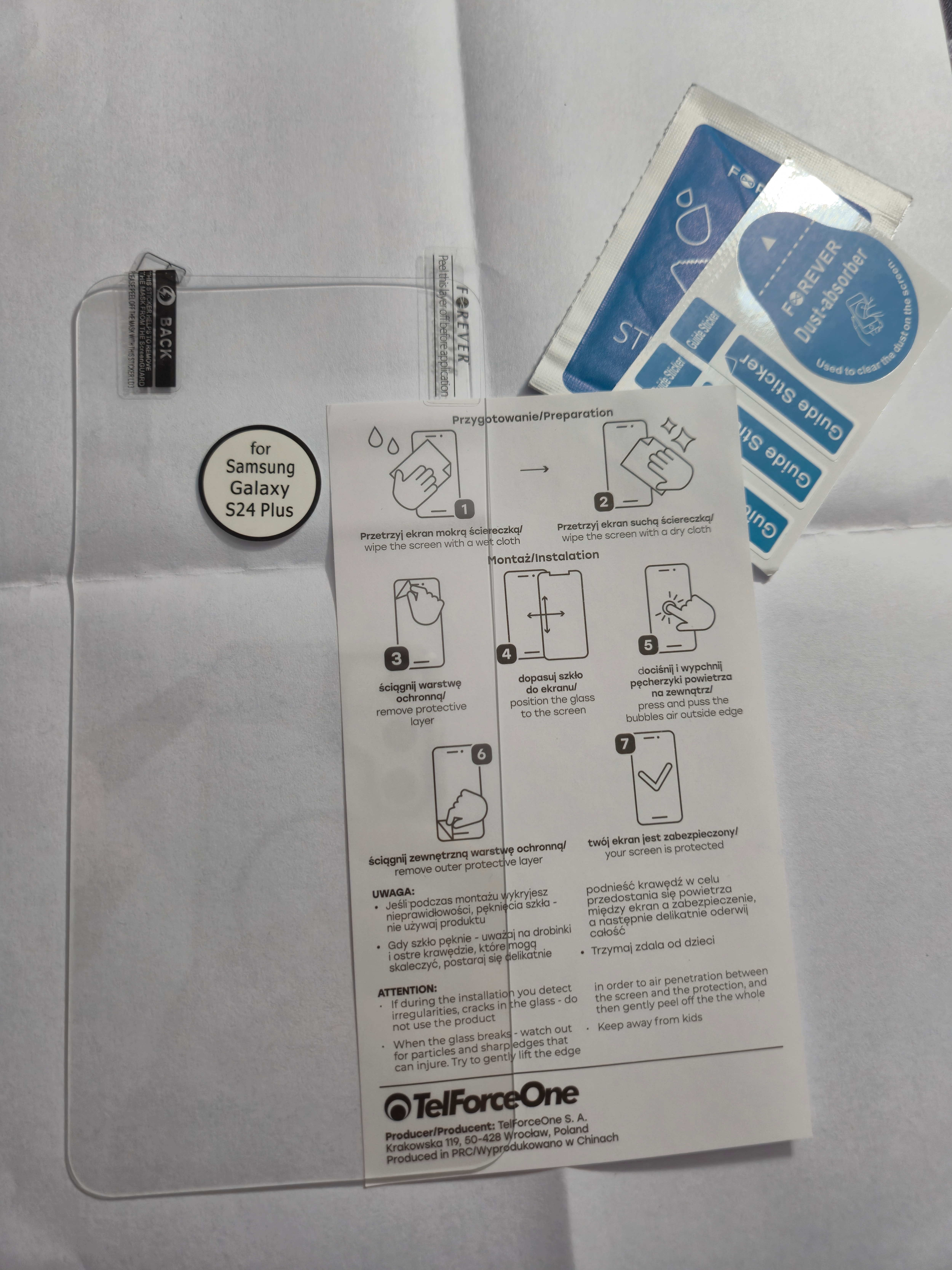 Husa protectie Mat-Tech compatibila cu Samsung Galaxy S24 Plus, Protectie Camera, Colturi anti-soc, Decupaje Precise, Rezistenta la impact, Transparenta