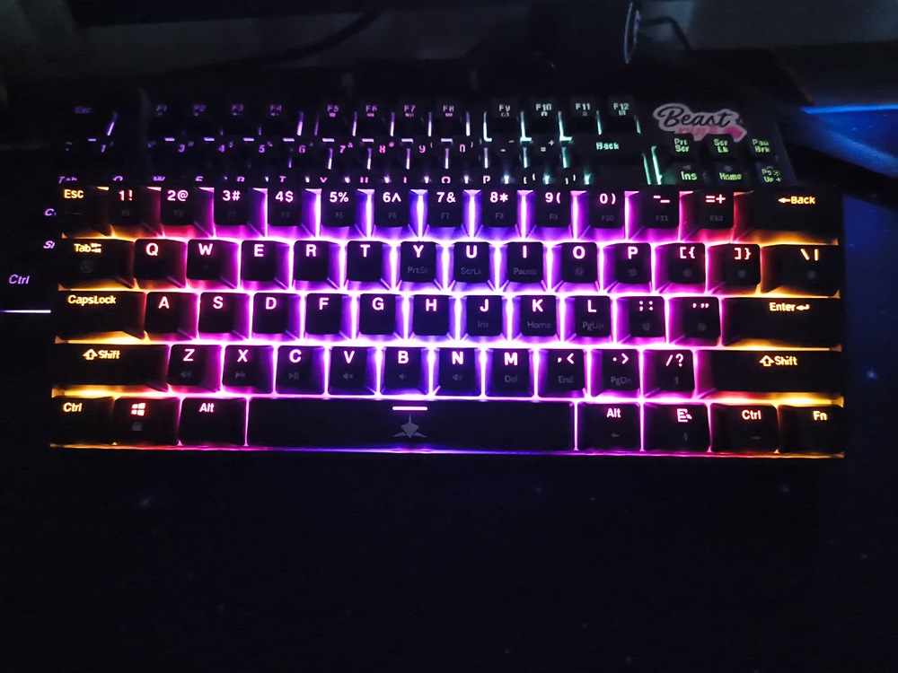 Tastatura Mecanica Gaming cu fir White Shark SHINOBI v2, RED
