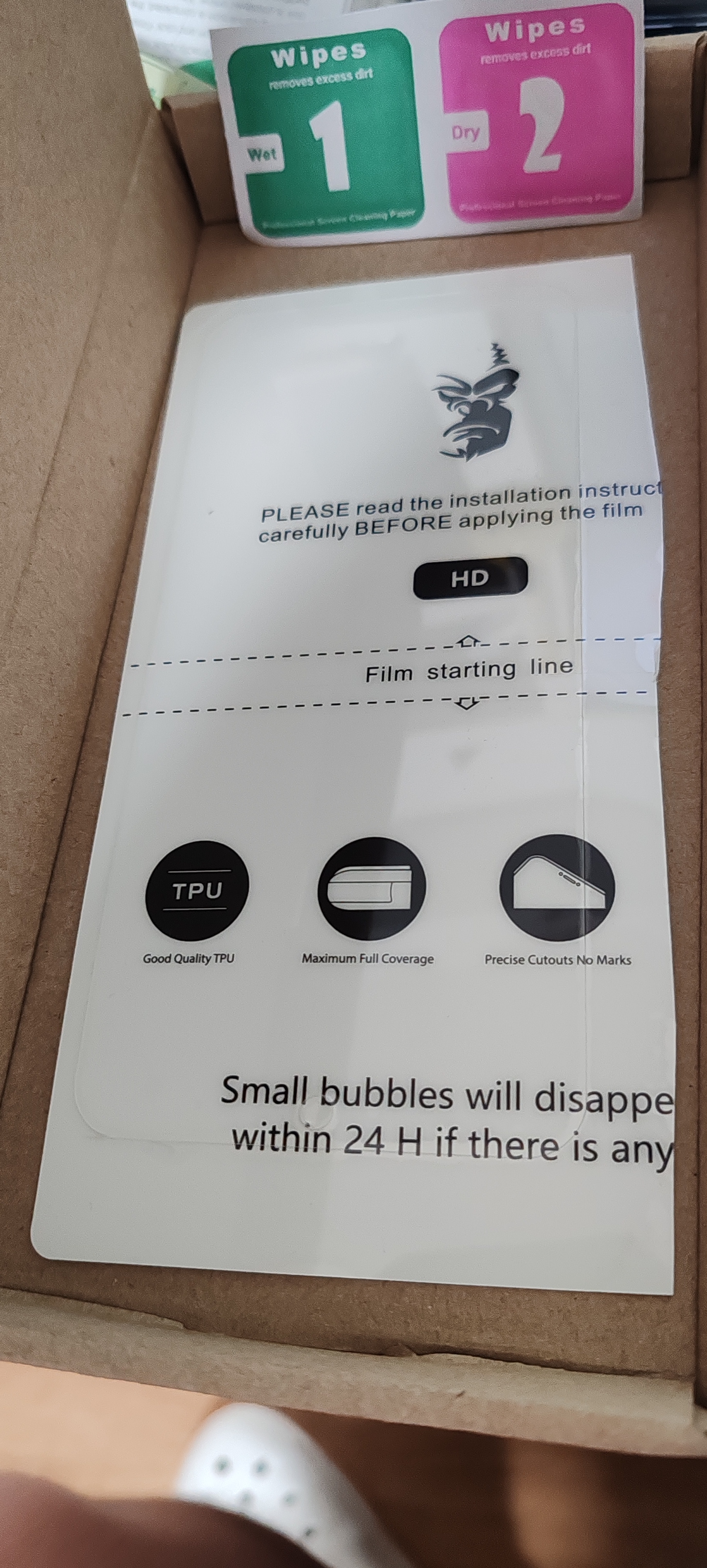 Folie Display Transparenta pentru Honor 90, protectie pentru ecran telefon Fata din Hydrogel, Flexibil, lipire Completa, Silicon, Set complet pentru Instalare rapida