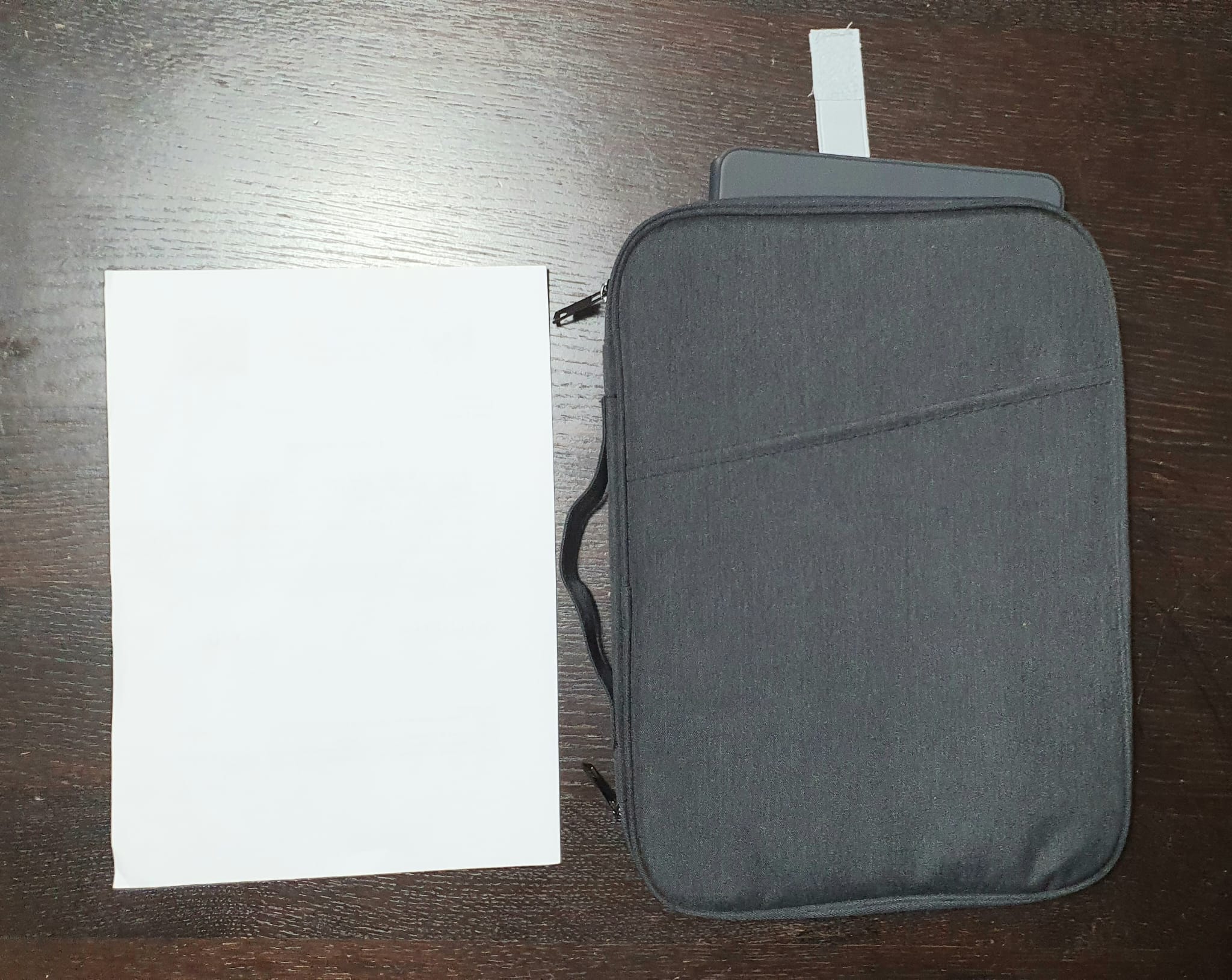 Husa de protectie geanta de transport, pentru tableta 10.2-12.9″, compatibila iPad 10.2/10.5/10.9/12.9, iPad Pro 11/12.9, Mate Pad 10.4/11, Mate Pad Pro 10.8, Surface go/2/3 10.5, 35 x 25.5x 3 cm, Negru