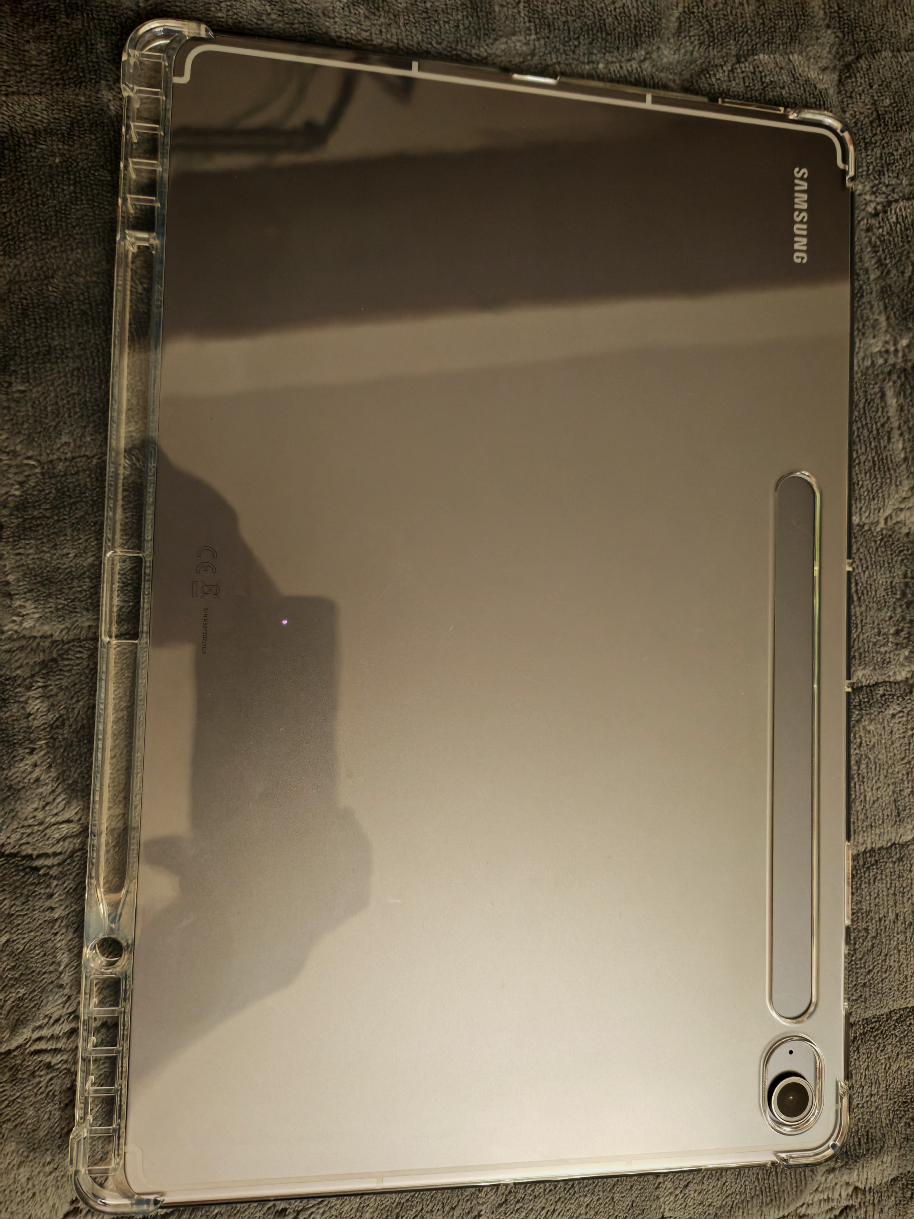 Etui tableta, XGSM, Samsung Galaxy Tab S10 FE+ Plus, transparent, TPU