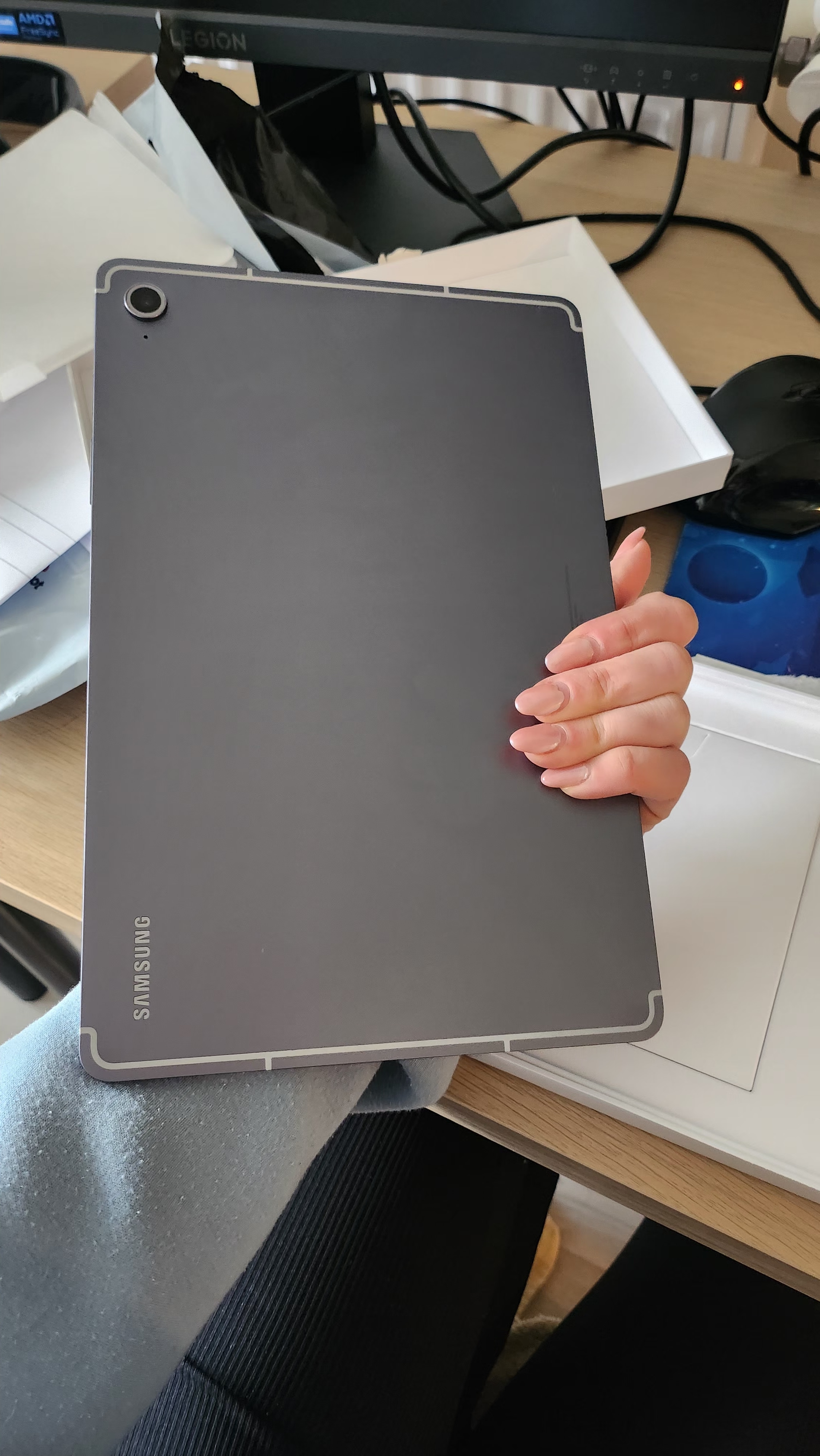 Tableta Samsung Galaxy Tab S10 FE, 10.9", 8GB, 128GB, 5G, Blue
