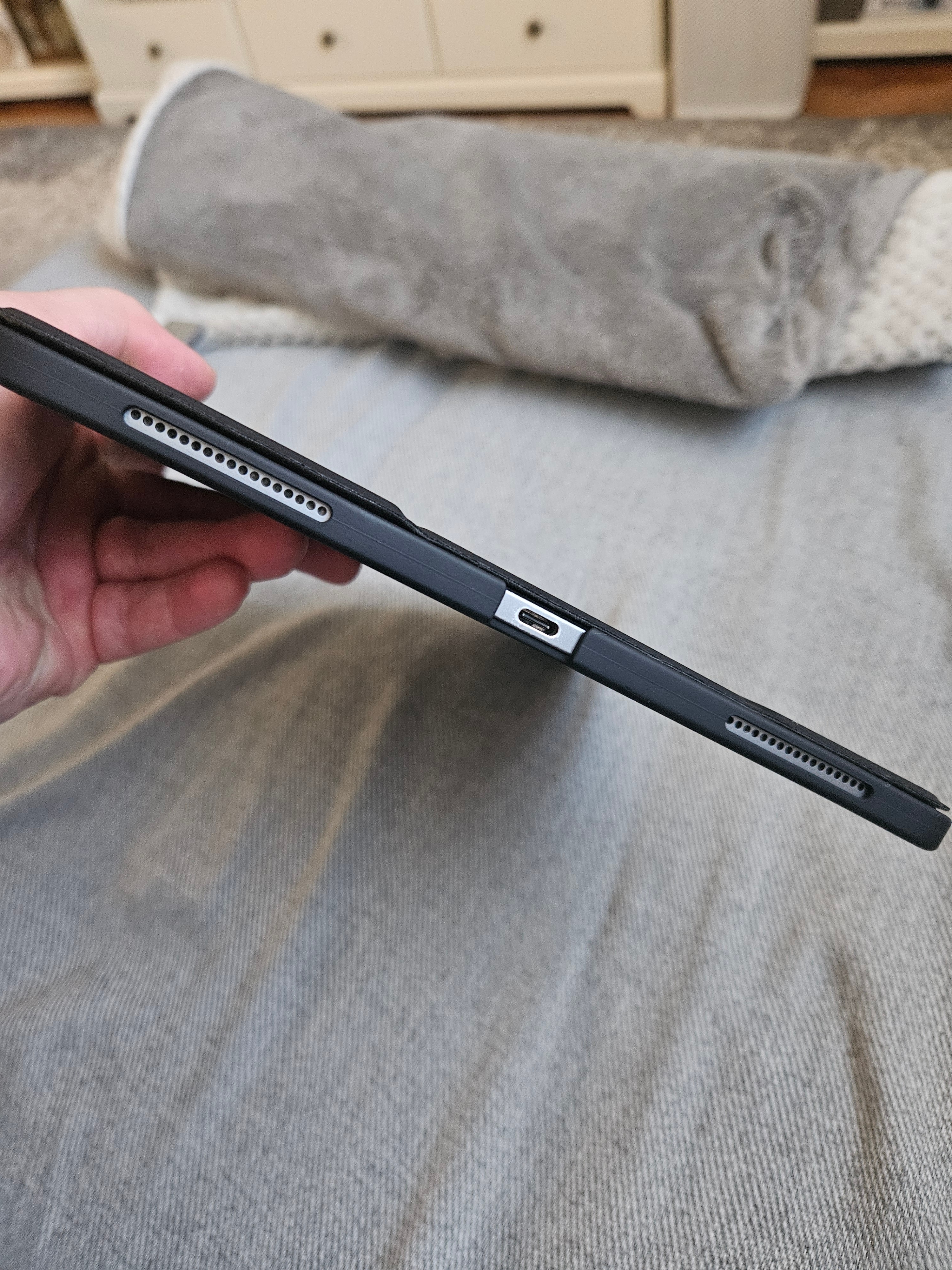 Husa pentru iPad Pro 2018 12.9", Khomo, Negru