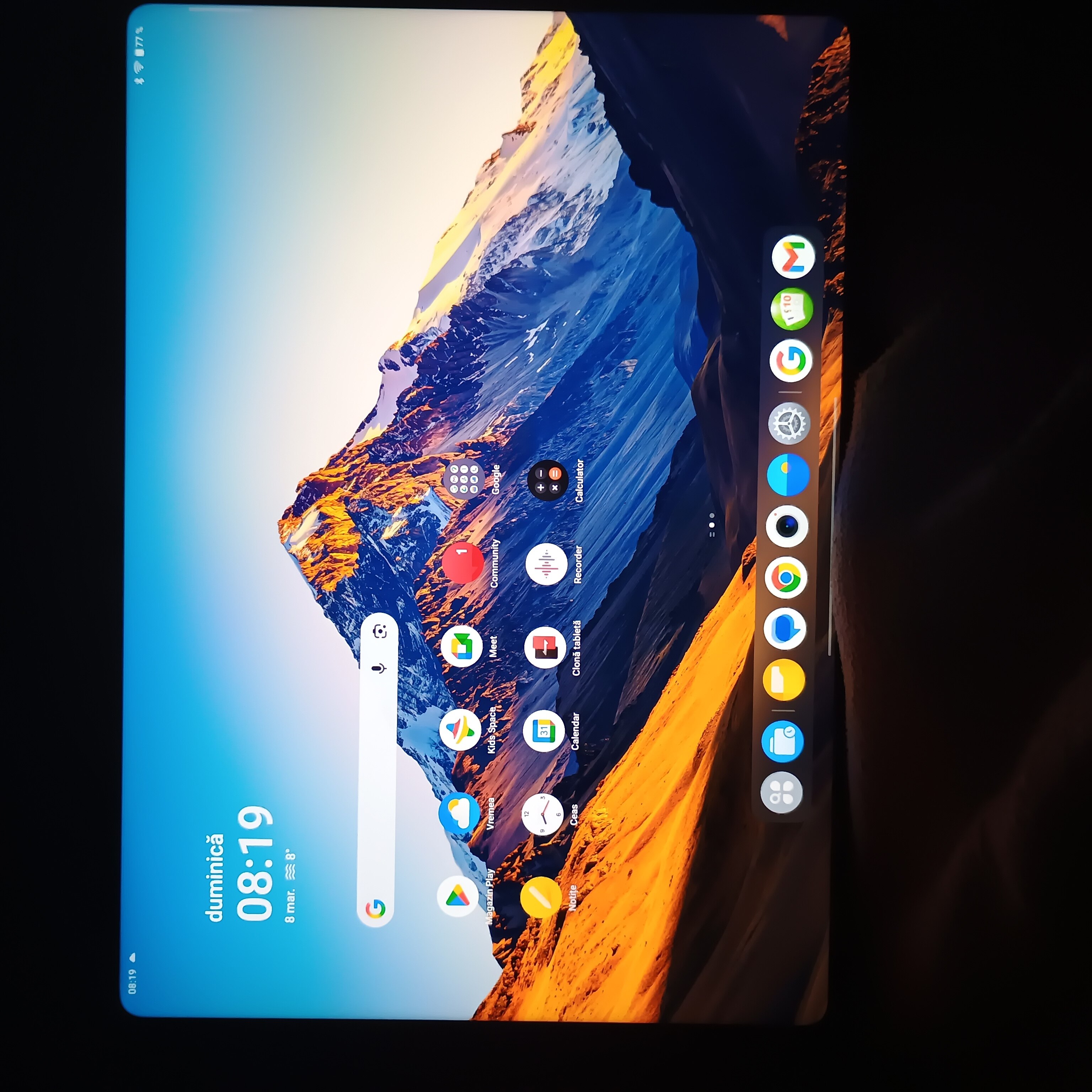 Tableta OnePlus Pad 3, Octa-Core, 13.2", 12GB RAM, 256GB, Wi-Fi, Storm Blue