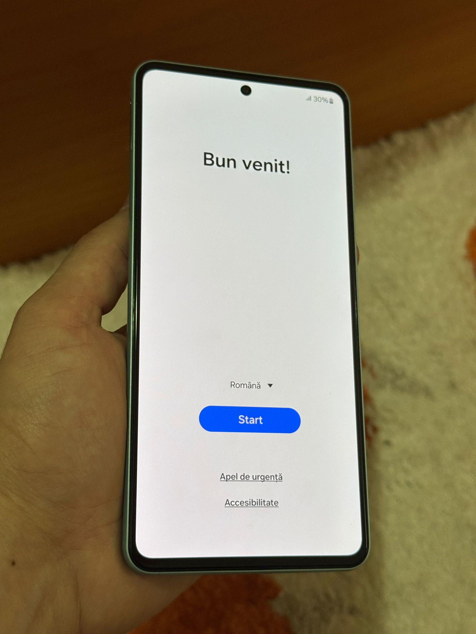 Telefon mobil Samsung Galaxy M55s, 8GB RAM, 128GB, 5G, Coral Green