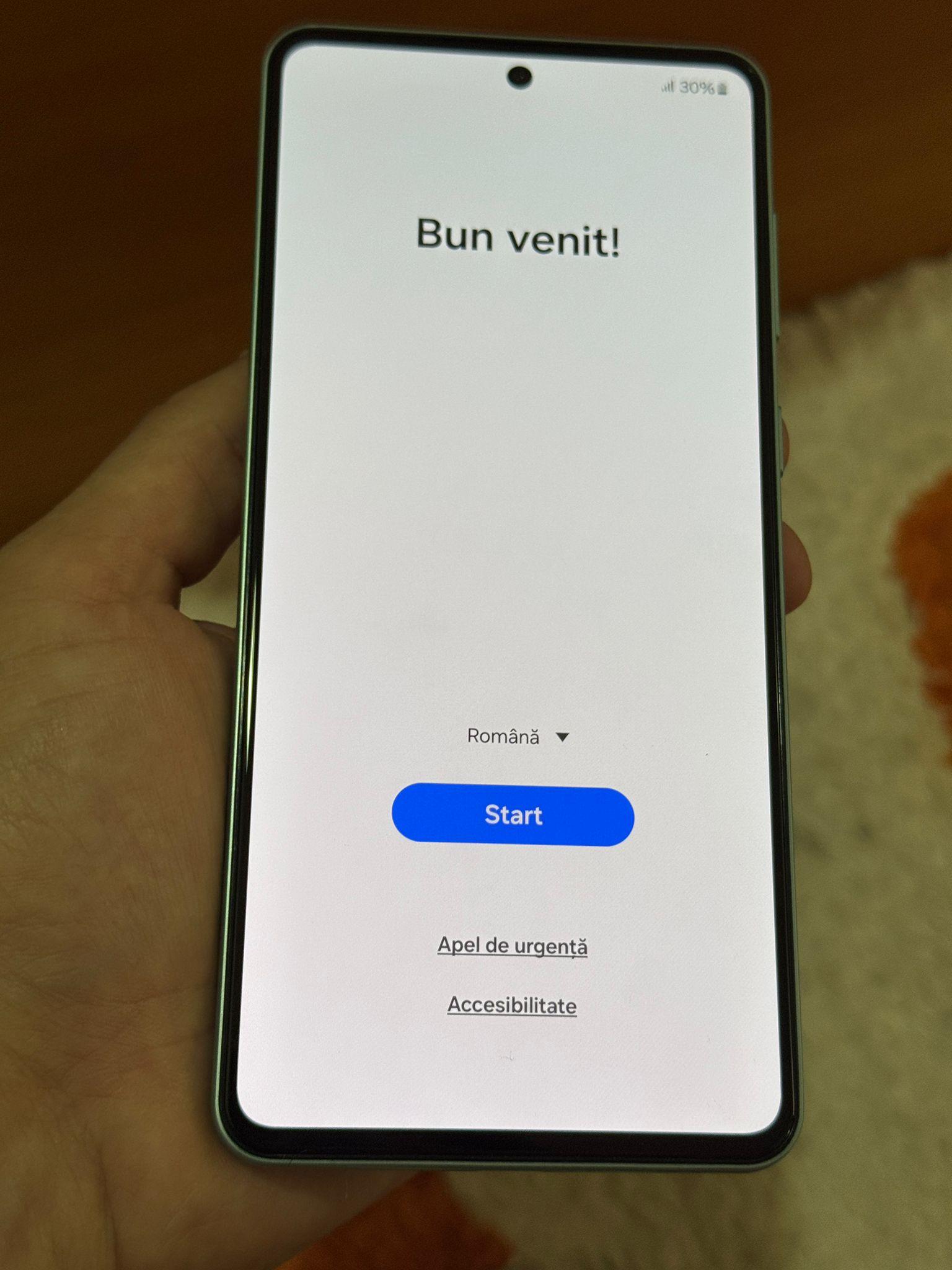 Telefon mobil Samsung Galaxy M55s, 8GB RAM, 128GB, 5G, Coral Green