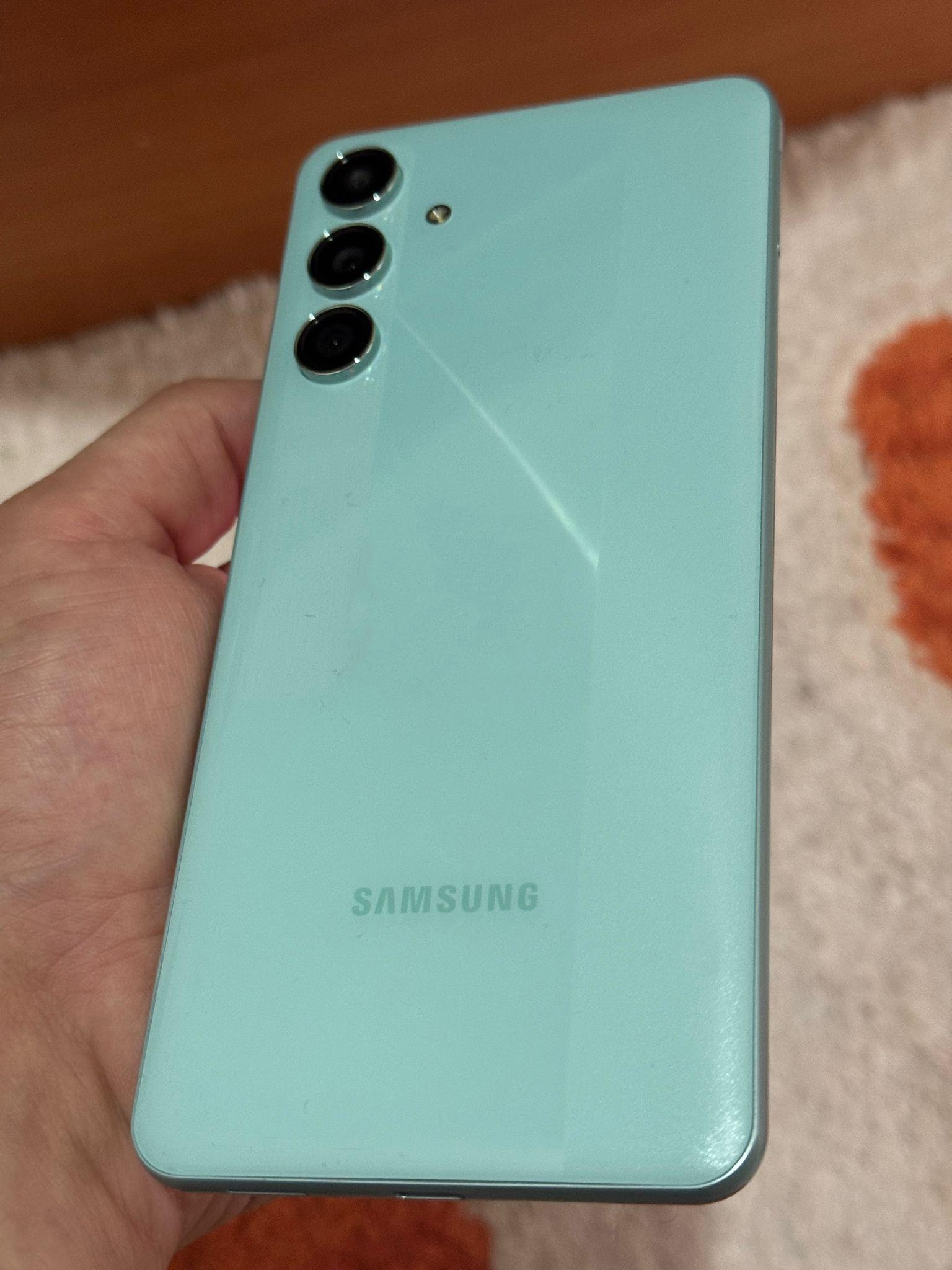 Telefon mobil Samsung Galaxy M55s, 8GB RAM, 128GB, 5G, Coral Green