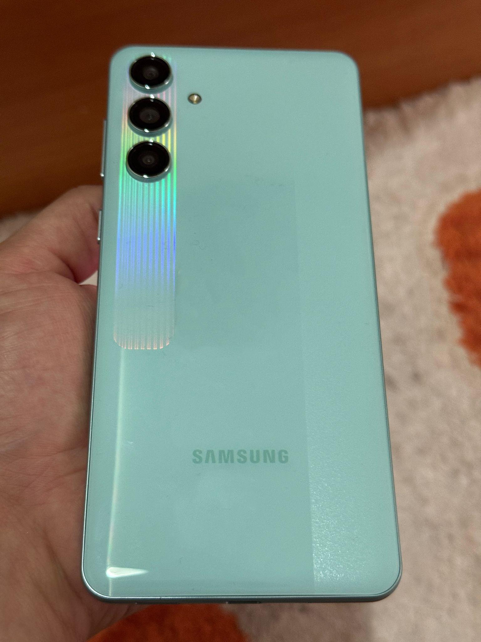 Telefon mobil Samsung Galaxy M55s, 8GB RAM, 128GB, 5G, Coral Green