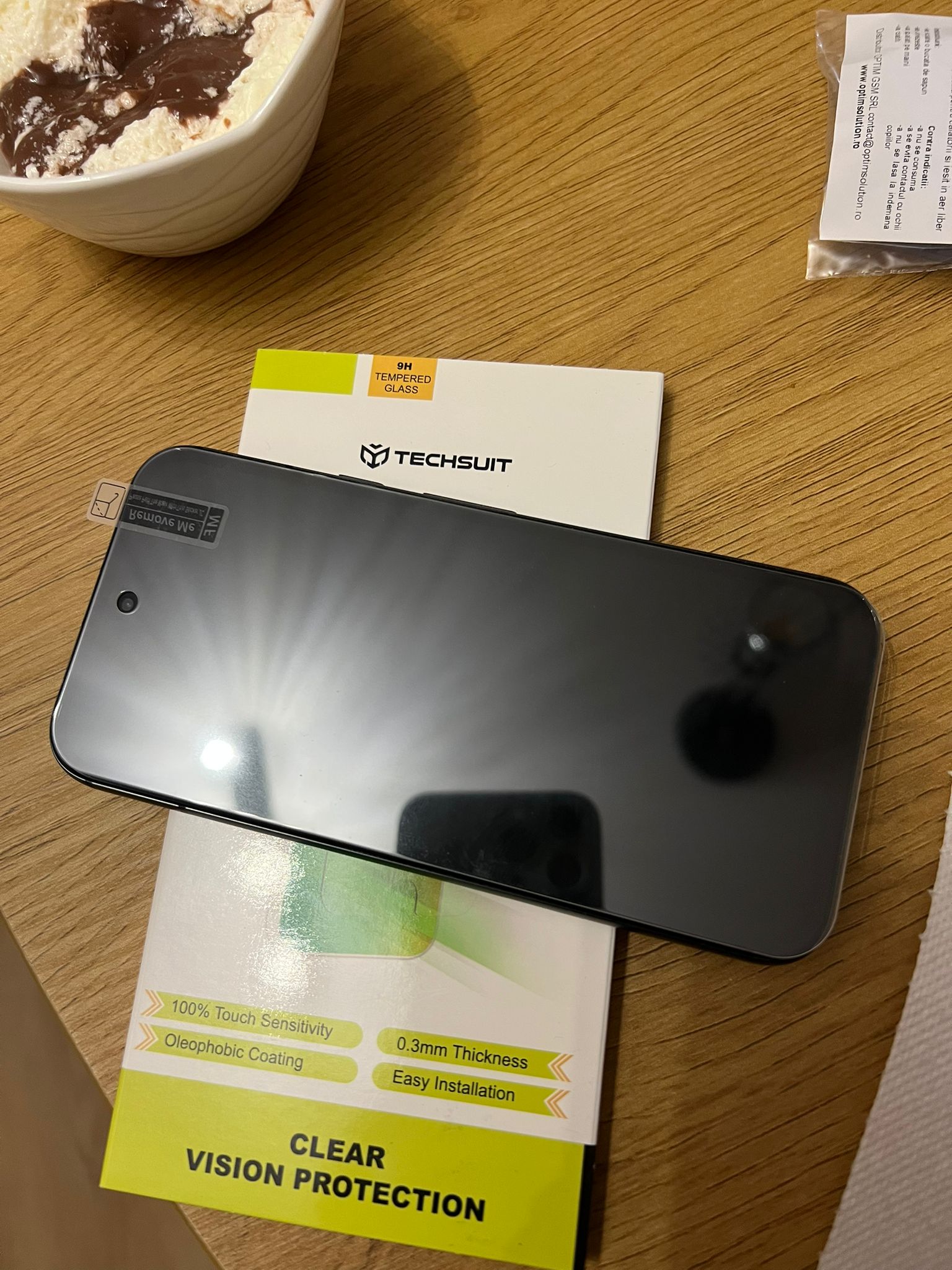 Folie pentru Google Pixel 8a, Techsuit Clear Vision Glass, Transparent