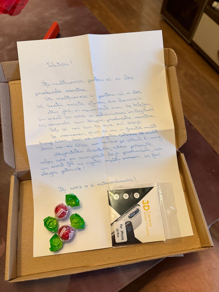 Folie sticla MatTech, Compatibila cu iPhone 16 Pro, Lipire pe Toata Suprafata, 9H Protection Technology, Claritate Premium Full HD, Full Glue, Margini Negre