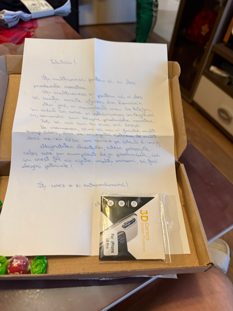 Folie sticla MatTech, Compatibila cu iPhone 16 Pro, Lipire pe Toata Suprafata, 9H Protection Technology, Claritate Premium Full HD, Full Glue, Margini Negre