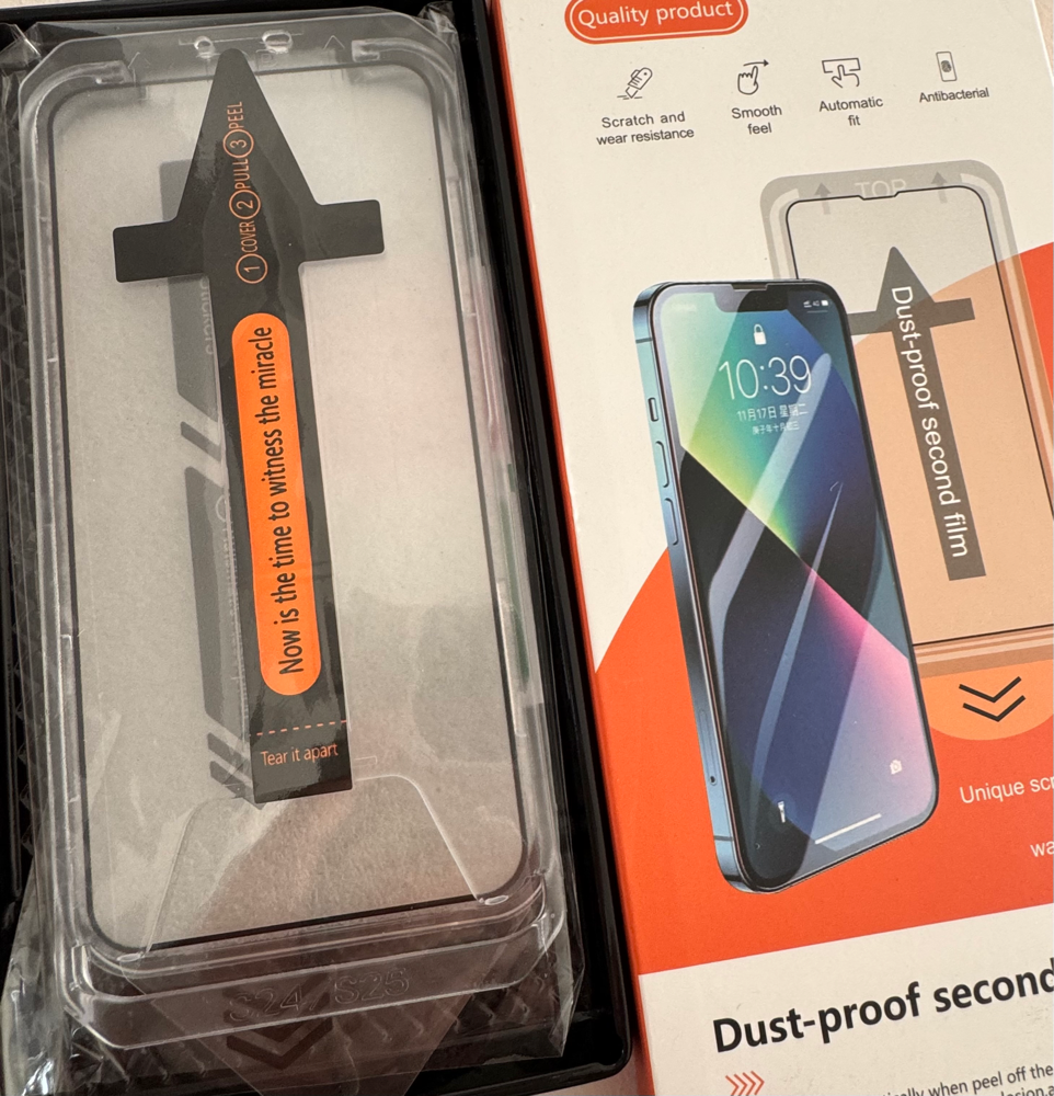 Folie de Protectie Privacy pentru Samsung Galaxy S24, cu Kit de Aplicare Instanta si Functie Automata de Indepartare a Prafului, din Sticla Securizata 9H+, Claritate Super HD, Tratament Electronic Oleofobic si Anti Amprente