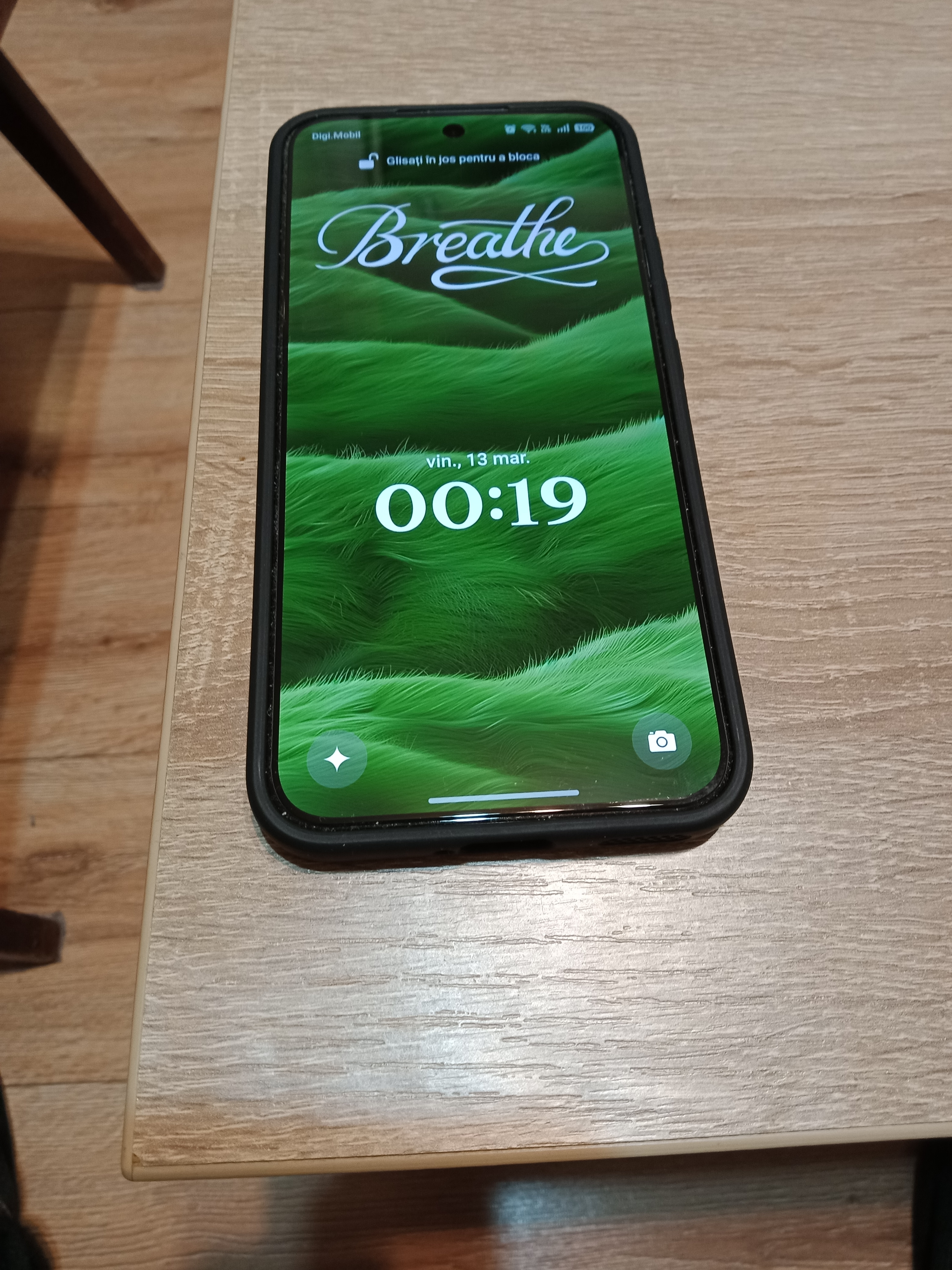 Folie de Protectie din Sticla Securizata Atlas, Transparenta, Compatibila cu Oppo Reno14/Reno14 F