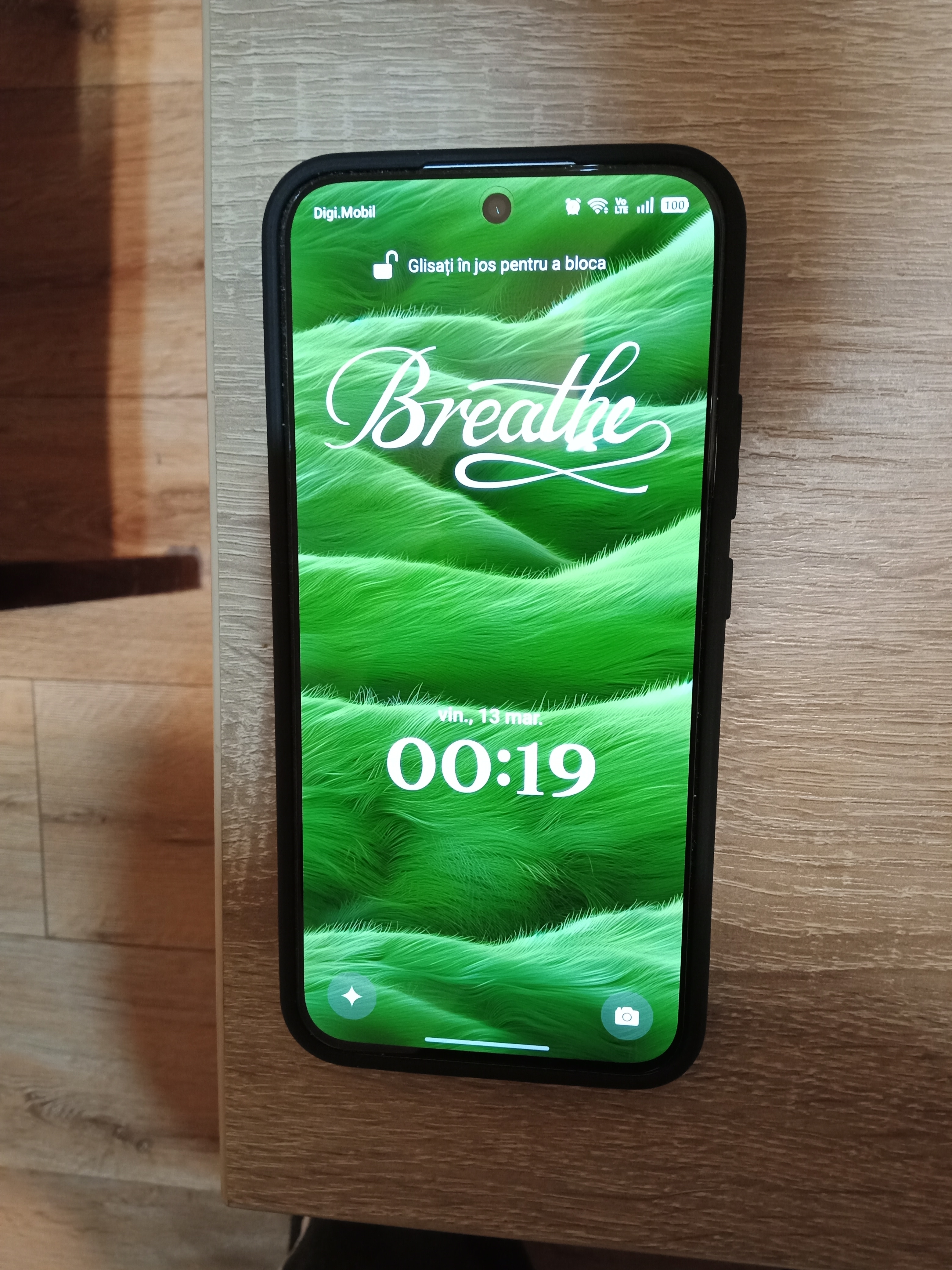 Folie de Protectie din Sticla Securizata Atlas, Transparenta, Compatibila cu Oppo Reno14/Reno14 F