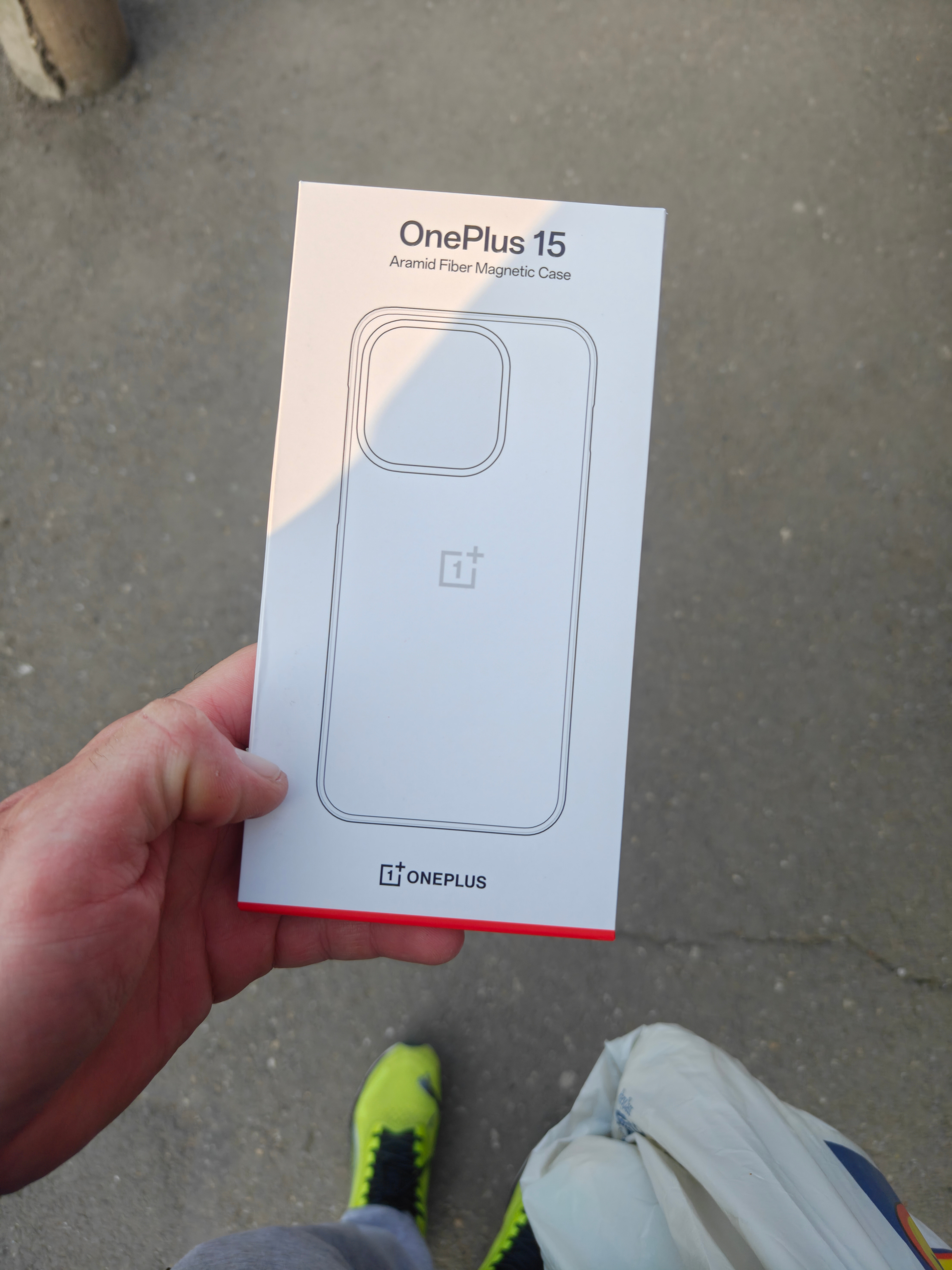 Husa, OnePlus Aramid Fiber Case pentru OnePlus 15, Negru-Rosu