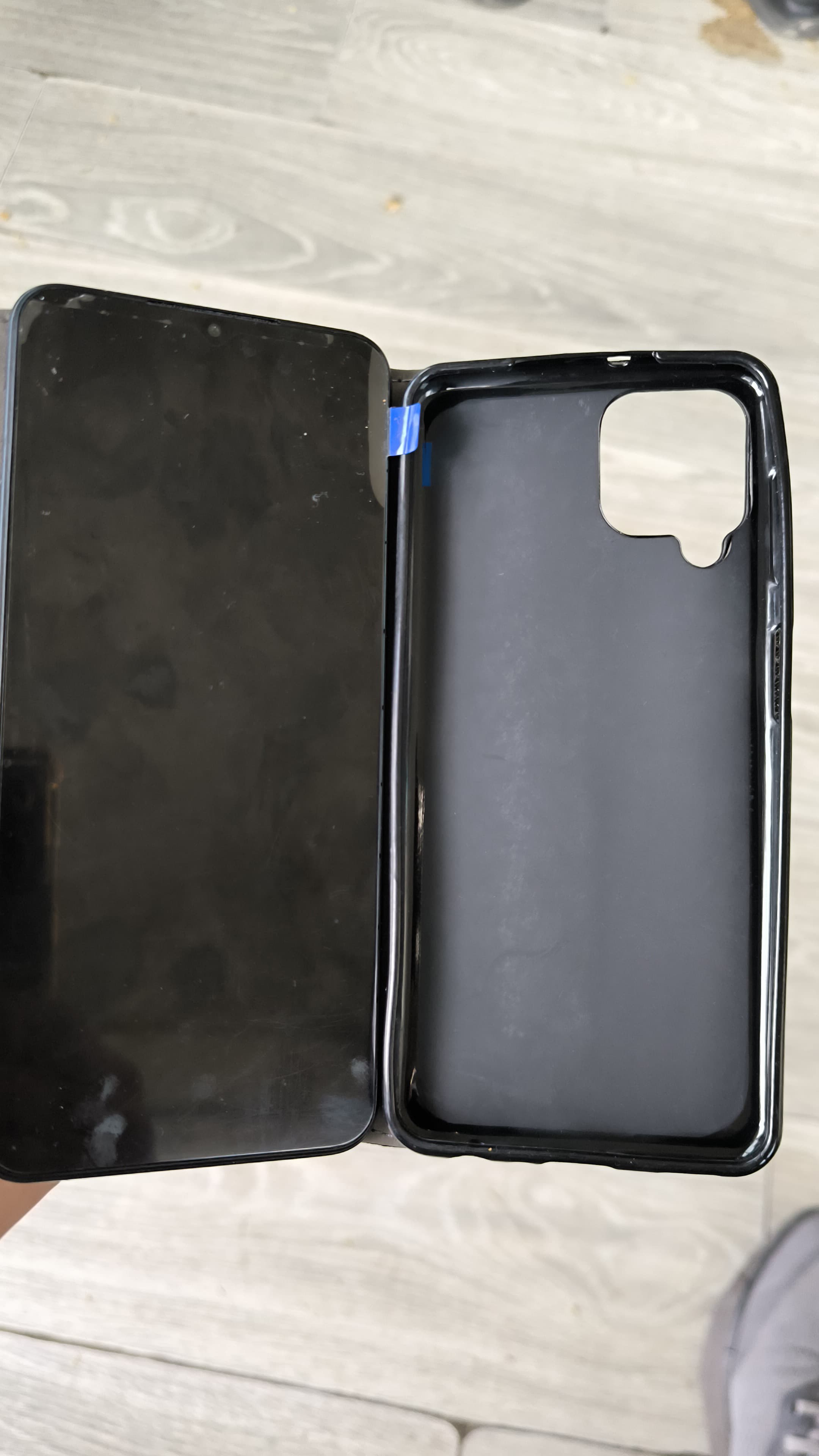 Husa Tip Carte, Magnet Book Case, Compatibila Cu Samsung Galaxy A22 5G, Inchidere Magnetica, Buzunar Card, Negru