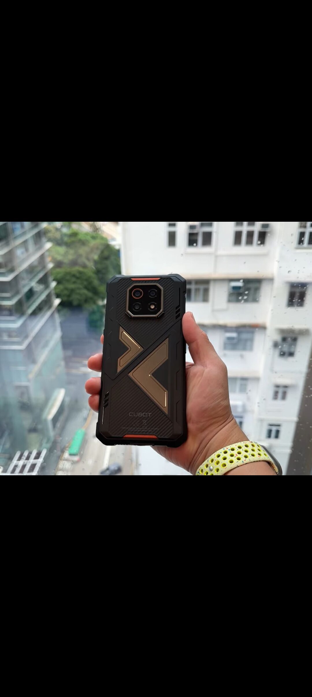 Telefon mobil CUBOT Kingkong ACE 5, Android 16 20GB RAM + 256GB ROM, camera 48MP, display 6,75'', baterie 10200mAh, Dual SIM 4G, impermeabil IP68/IP69K, Negru
