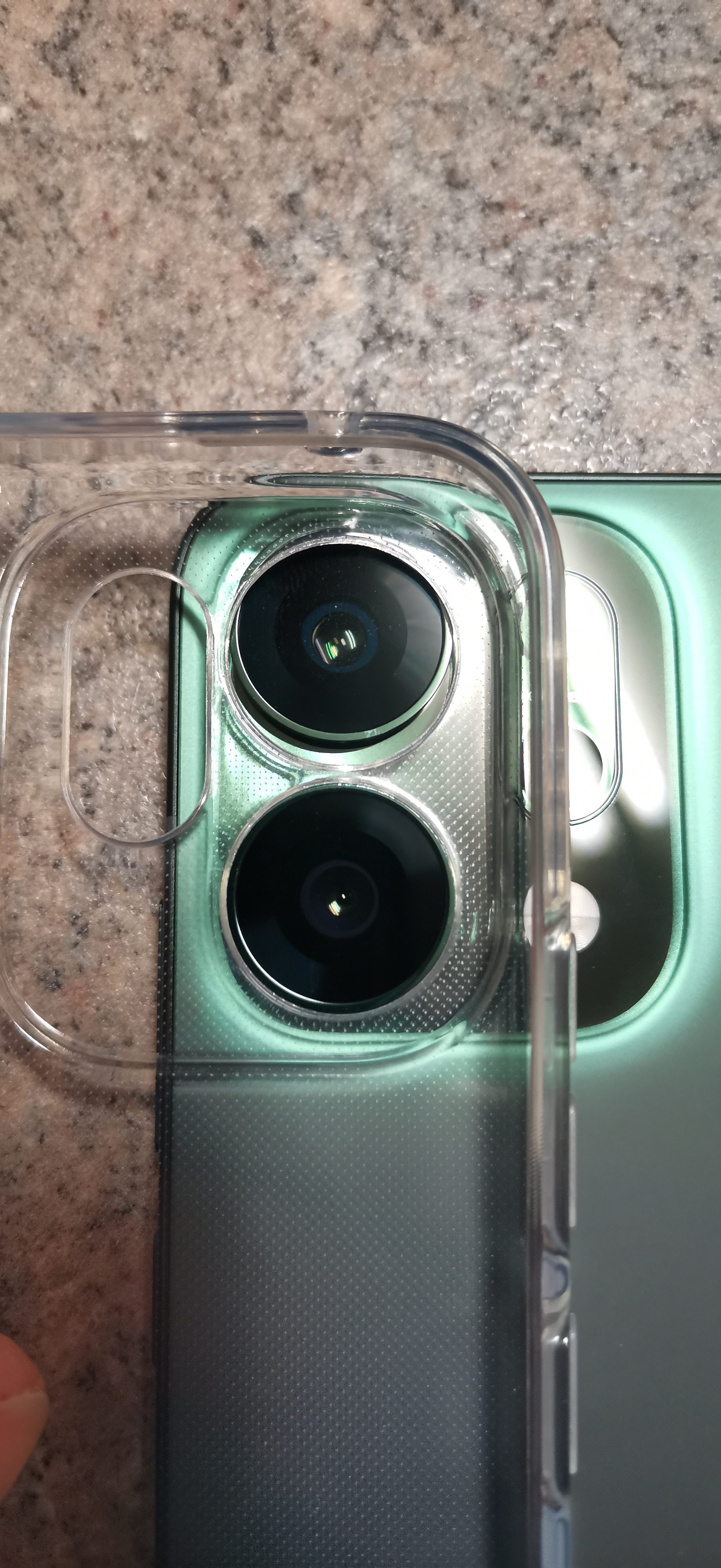Husa pentru Oppo Reno 14 5G, Anti-Shock 1.5mm, cu protectie lentile, transparenta