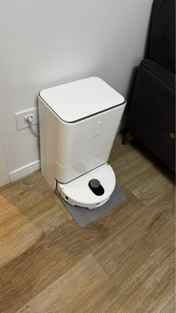 Robot de aspirare Xiaomi 5 BHR0834EU, 20000Pa, 5200mAh, recipient praf 290ml, navigare Lifting D-ToF LDS, Google&Alexa, alb