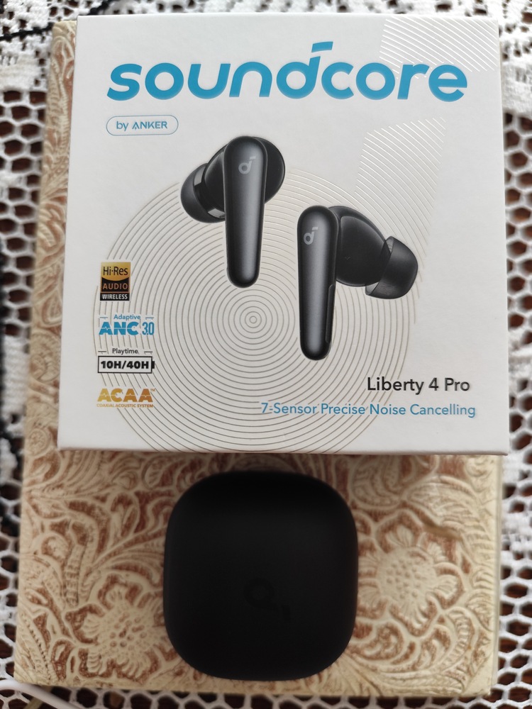 Casti In-Ear Anker SoundCore Liberty 4 Pro, True Wireless