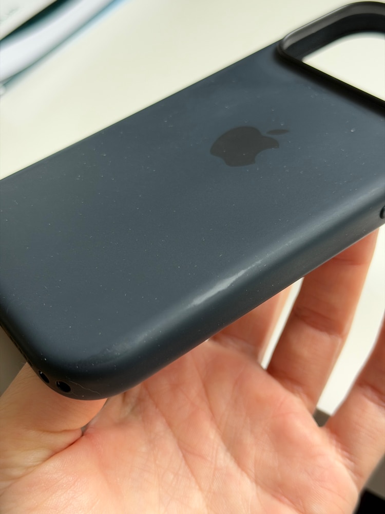 Husa de protectie Apple Silicone Case cu MagSafe pentru iPhone 17 Pro, Black