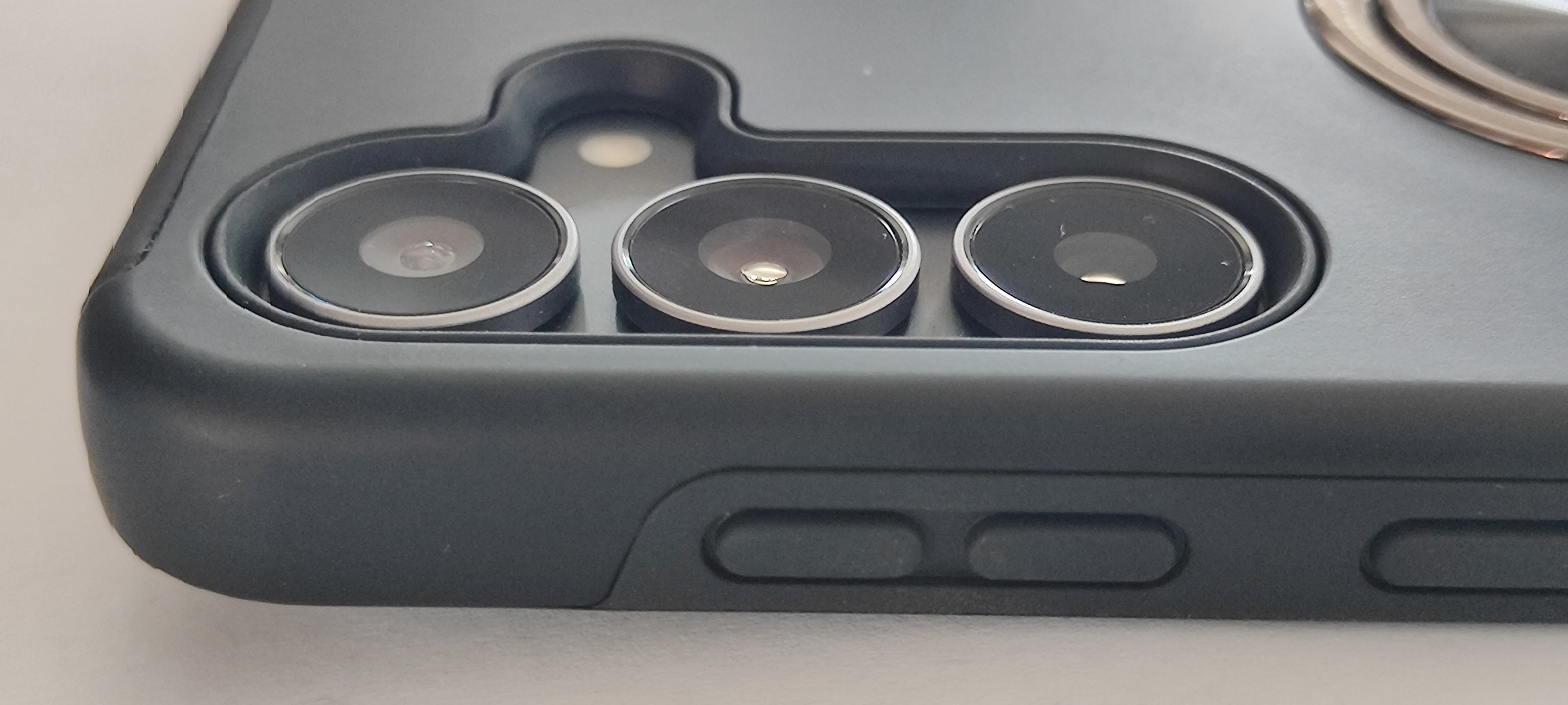 Husa Protectie Hybrid Antisoc pentru Samsung Galaxy S25 FE, Inel 360° si Suport Kickstand, TPU, Bumper Integrat, Silver