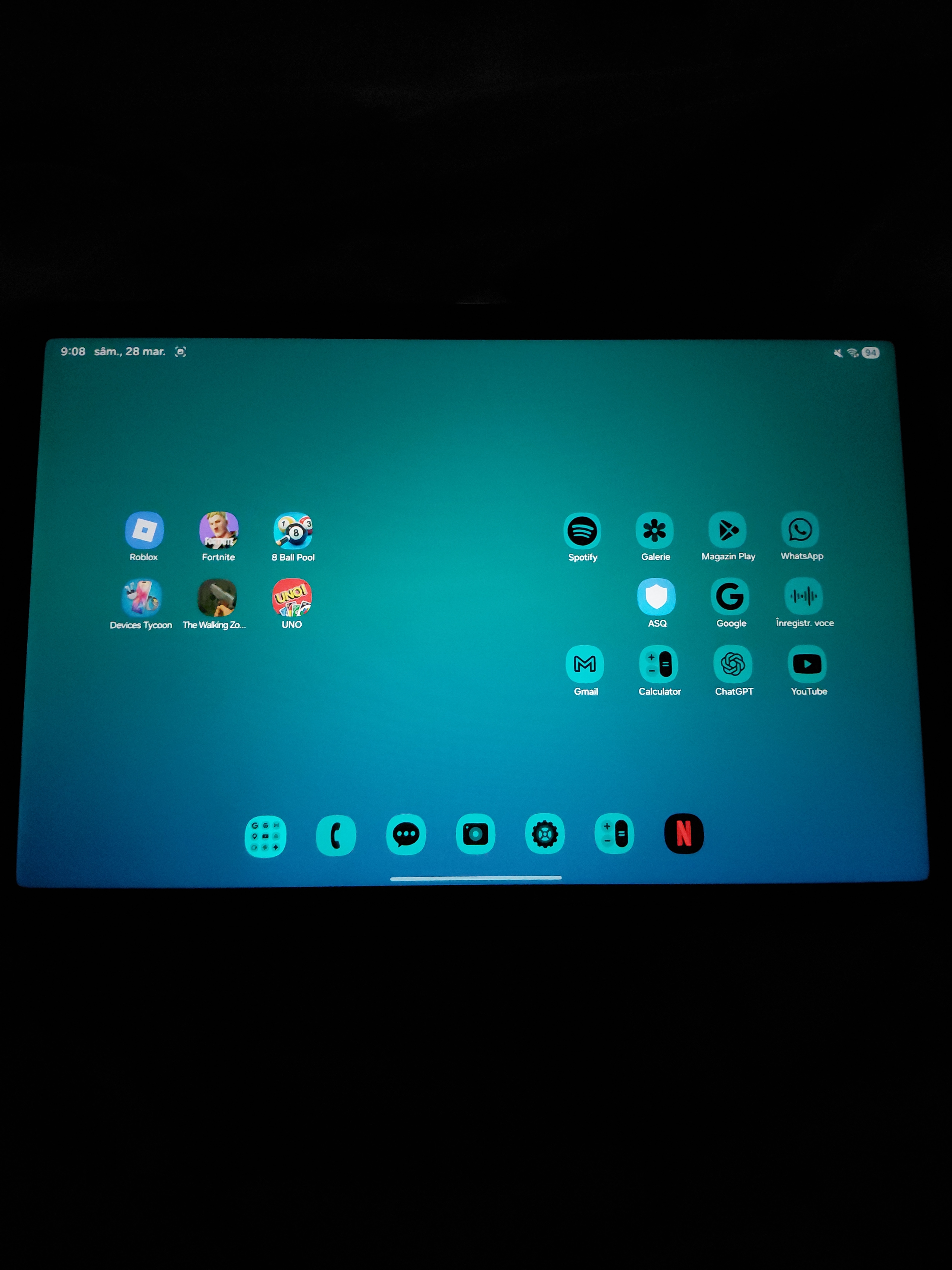 Tableta Samsung Galaxy Tab A11+, Octa-Core, 11", 6GB RAM, 128GB, 5G, Gray