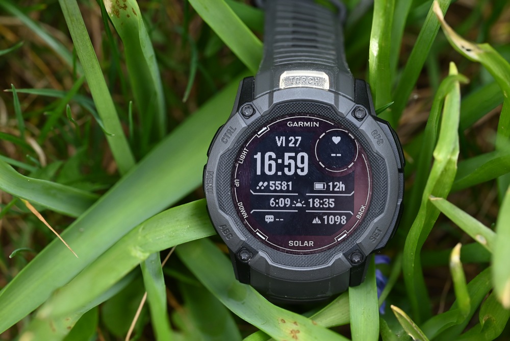 Smartwatch Garmin Instinct 2X Solar, 50mm, GPS, Android/iOS, Flame