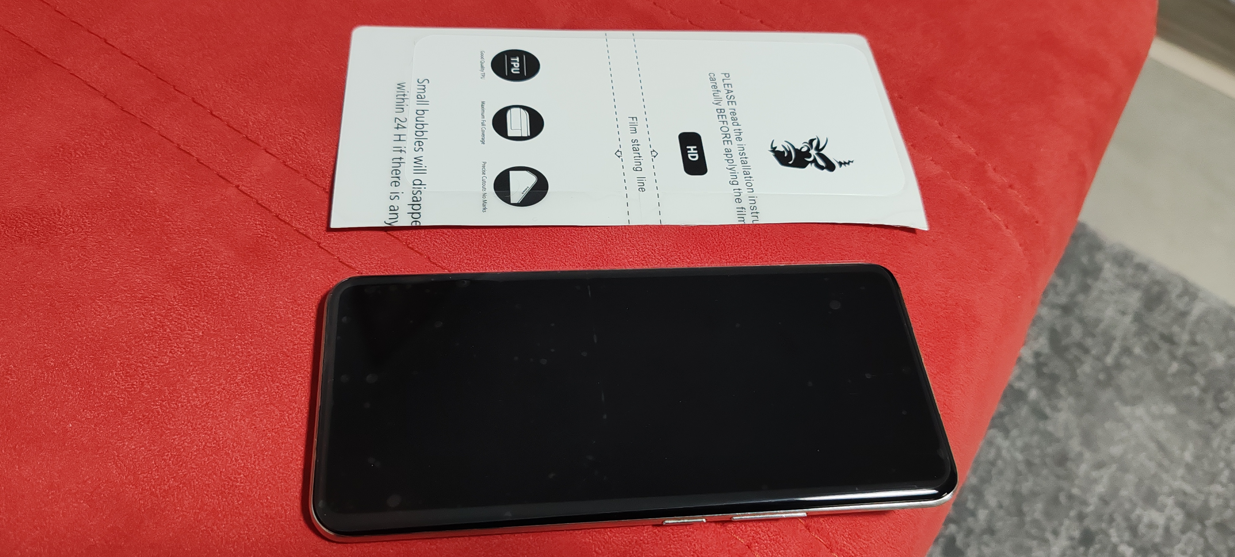 Folie Display Transparenta pentru Honor 90, protectie pentru ecran telefon Fata din Hydrogel, Flexibil, lipire Completa, Silicon, Set complet pentru Instalare rapida