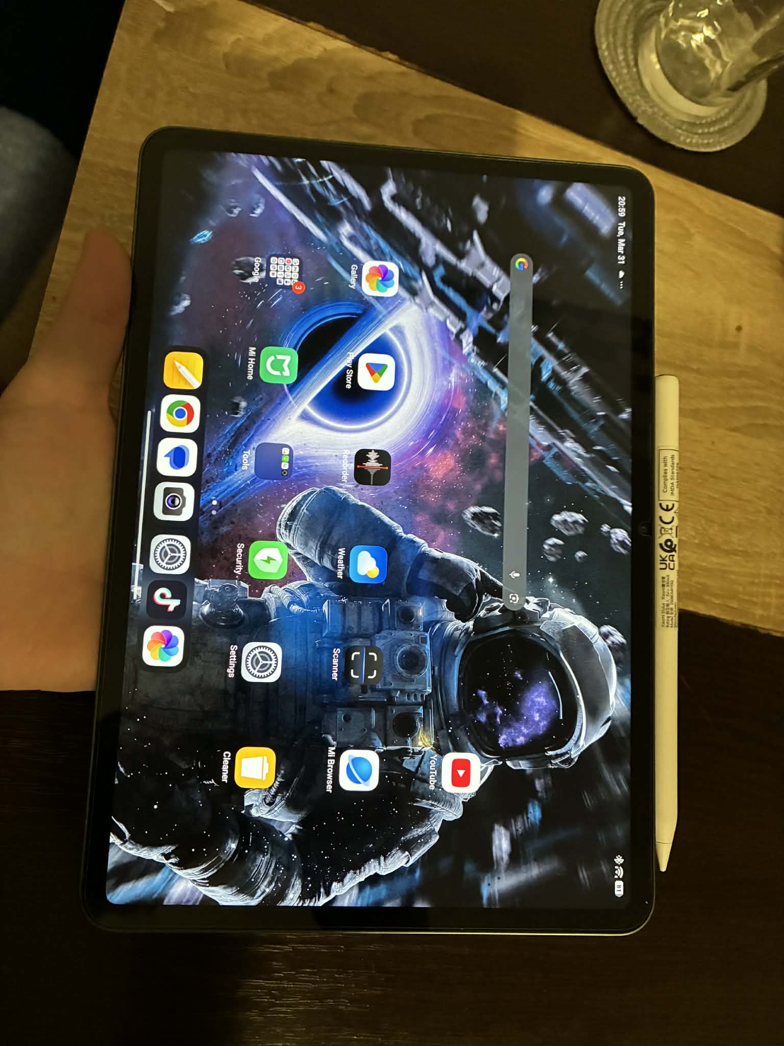 Tableta Xiaomi Pad 8 Pro, WI-FI, 8GB RAM, 256GB ROM, Gri + Woven Strap Ring Stand