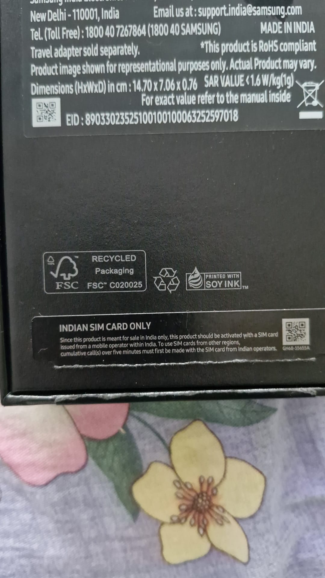 Telefon mobil Samsung Galaxy S24, Dual SIM, 8GB RAM, 256GB, 5G, Onyx Black