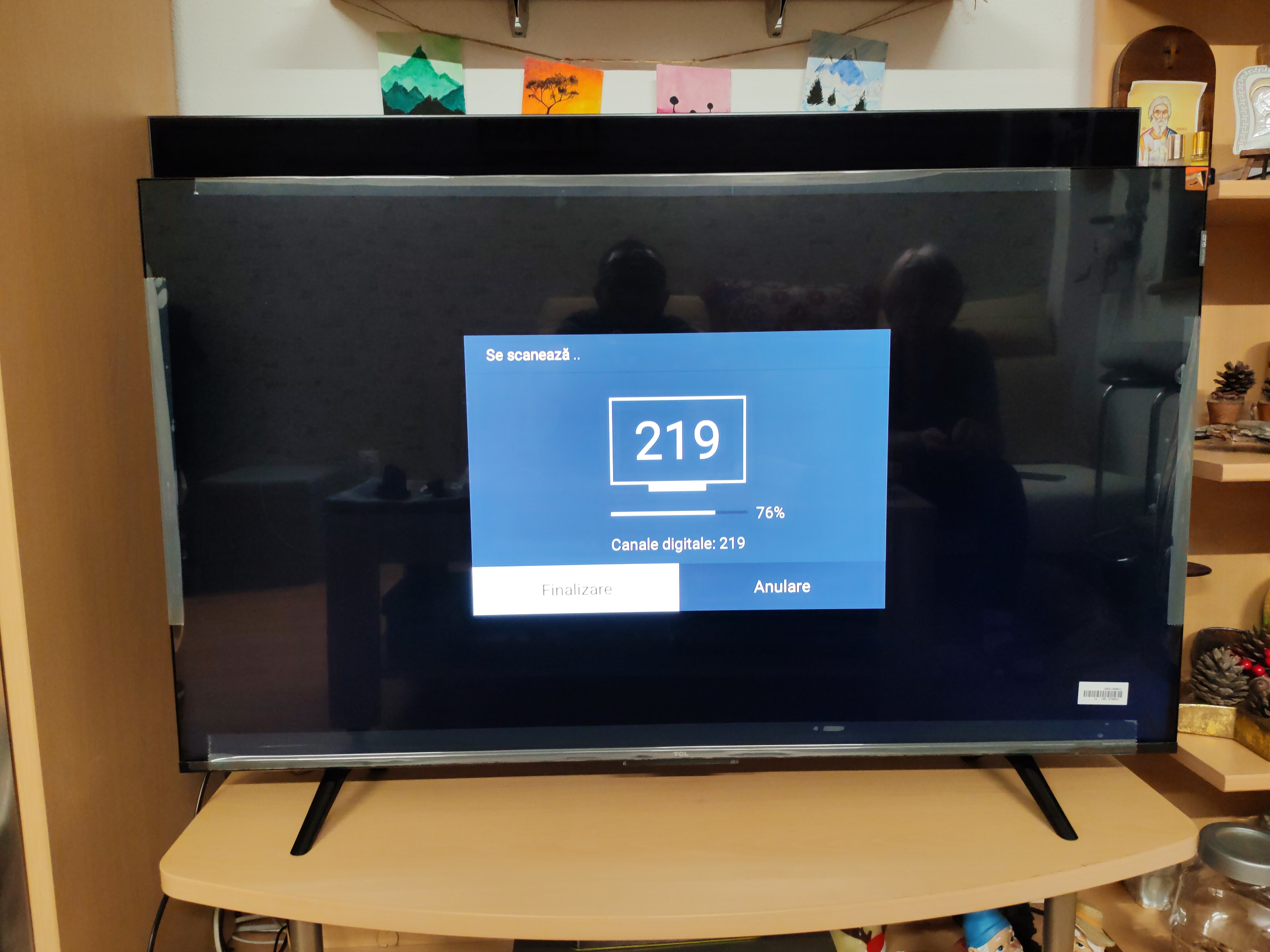 Televizor TCL 50P7K QLED, 50", 4K, 60Hz, Smart, Android TV