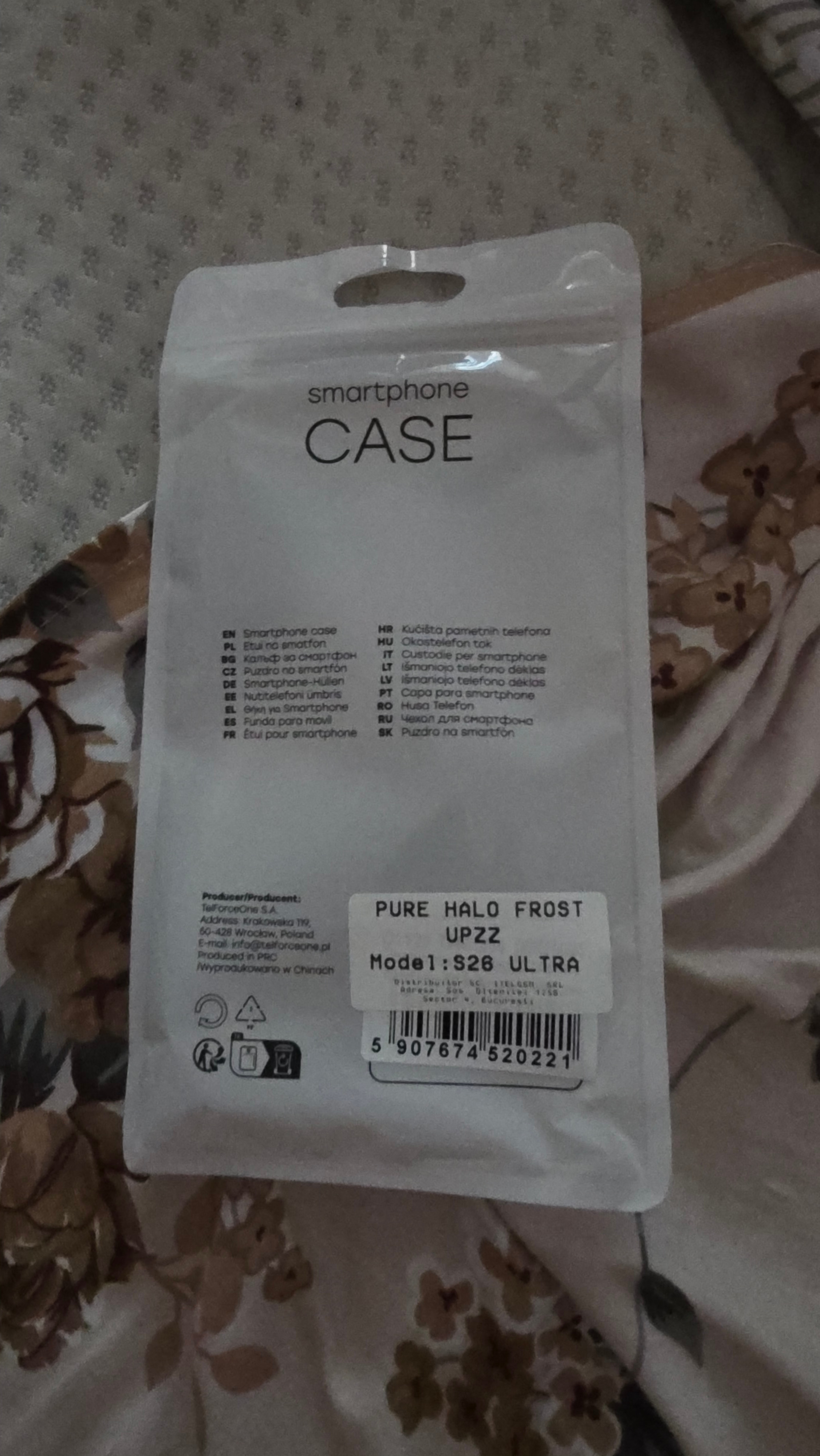Husa Upzz® Pure Compatibila Cu Samsung Galaxy S26 ULTRA, Functie Magsafe, Protectie Camere, Rezistenta, Negru