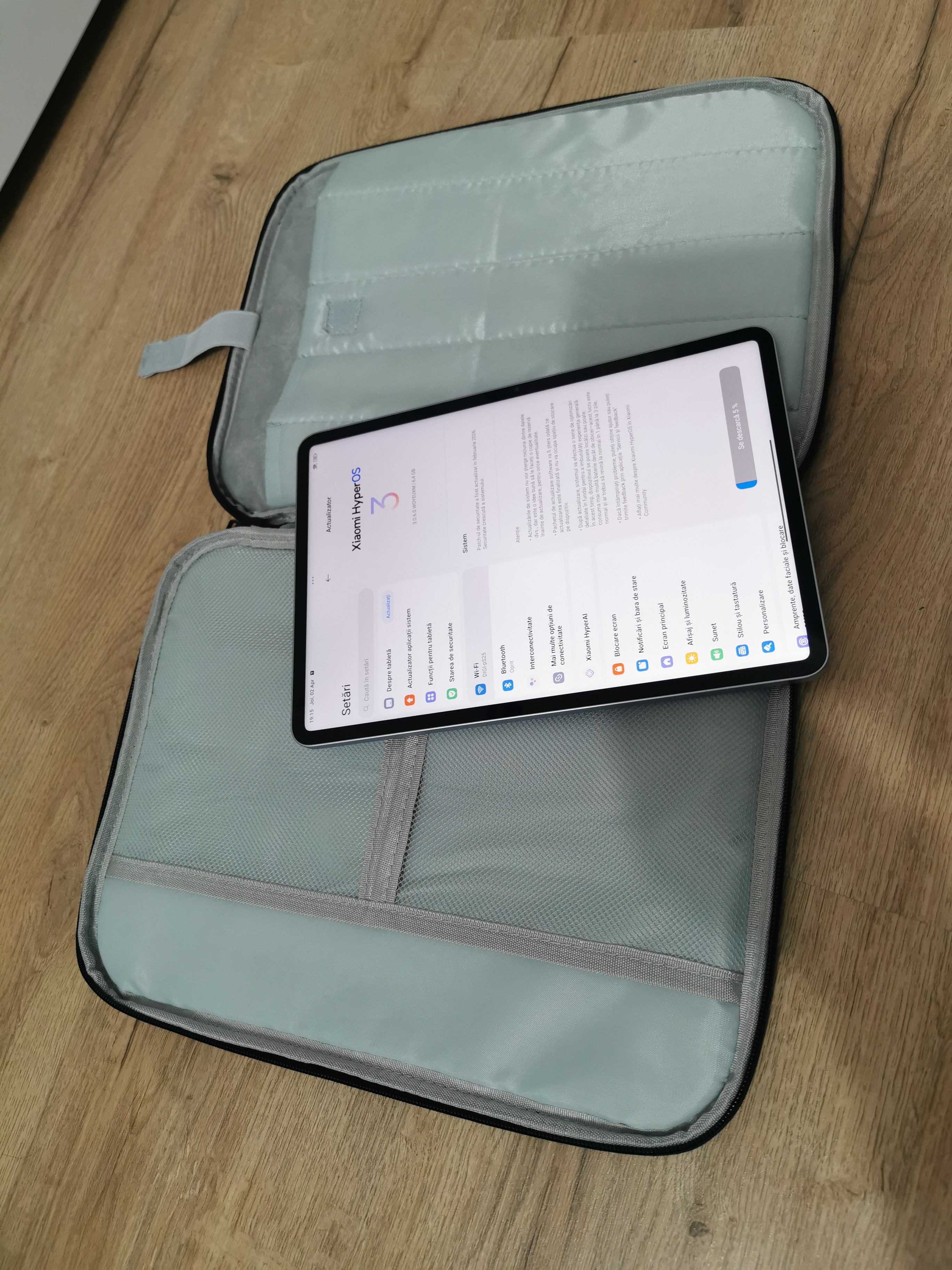 Husa de protectie geanta de transport, pentru tableta 10.2-12.9″, compatibila iPad 10.2/10.5/10.9/12.9, iPad Pro 11/12.9, Mate Pad 10.4/11, Mate Pad Pro 10.8, Surface go/2/3 10.5, 35 x 25.5x 3 cm, Negru