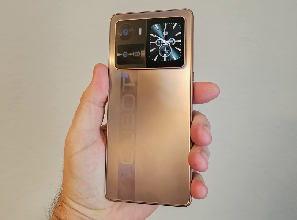Telefon mobil CUBOT P90, Android 15 24GB RAM + 256GB ROM, camera 64MP, display 6,88'', baterie 5100mAh, Dual SIM 4G, impermeabil IP68/IP69K, Negru