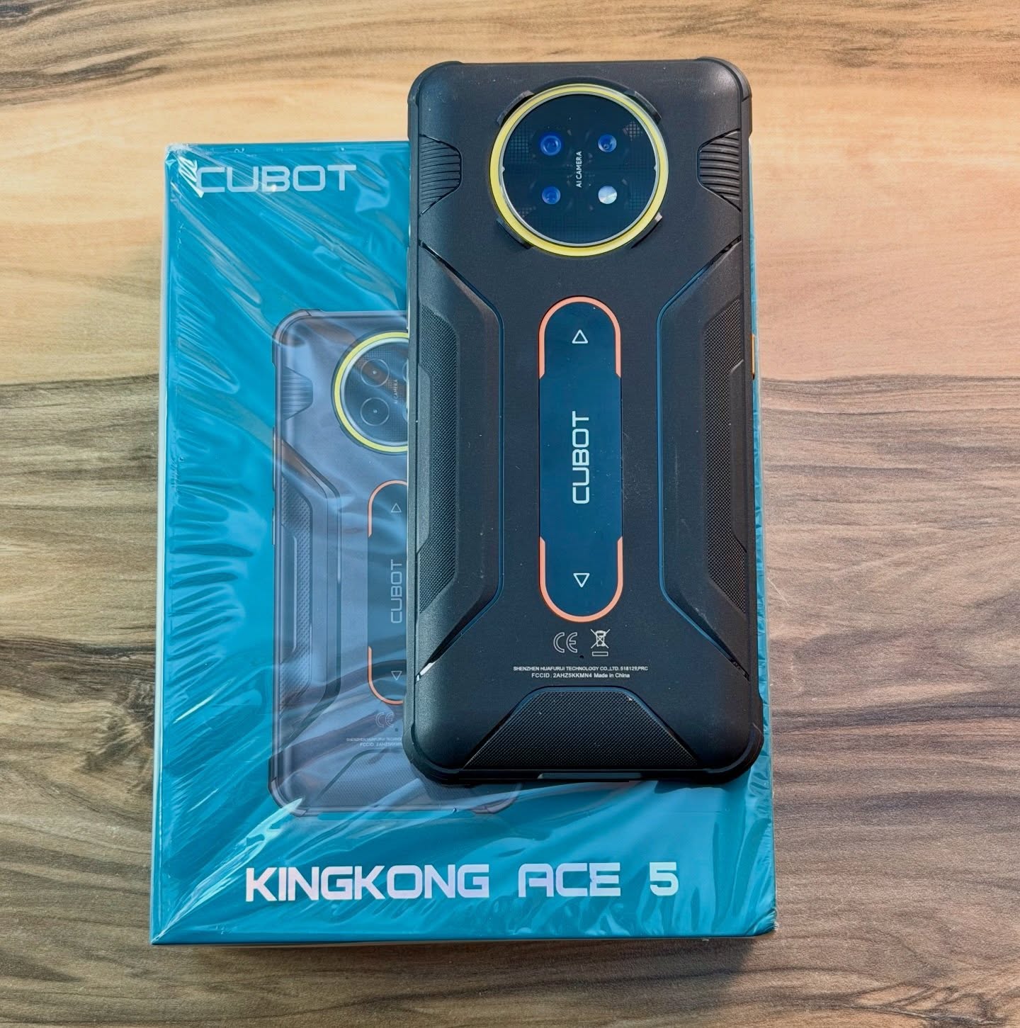 Telefon mobil CUBOT Kingkong MINI 4, Android 15 16GB RAM + 128GB ROM, camera 48MP, display 4,7'', baterie 4700mAh, Dual SIM 4G, impermeabil IP68/IP69K, Verde