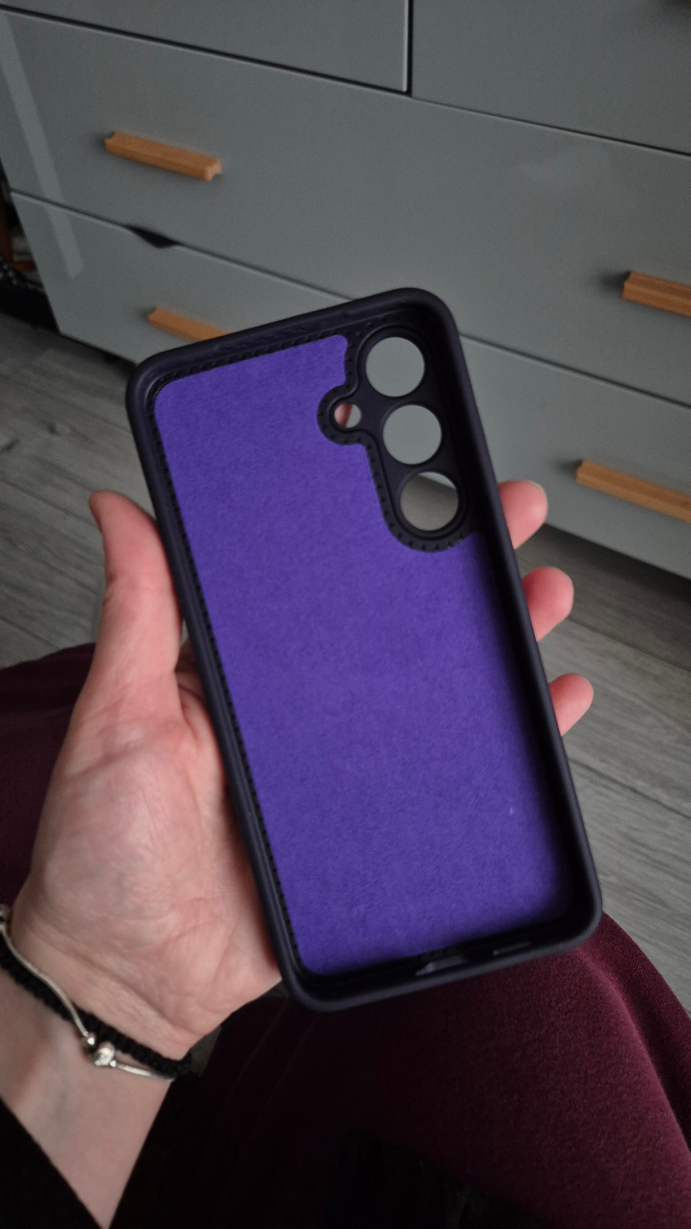 Husa protectie telefon, Silicon, Interior Microfibra, Pentru Samsung Galaxy S25 Plus/S24 Plus Roz