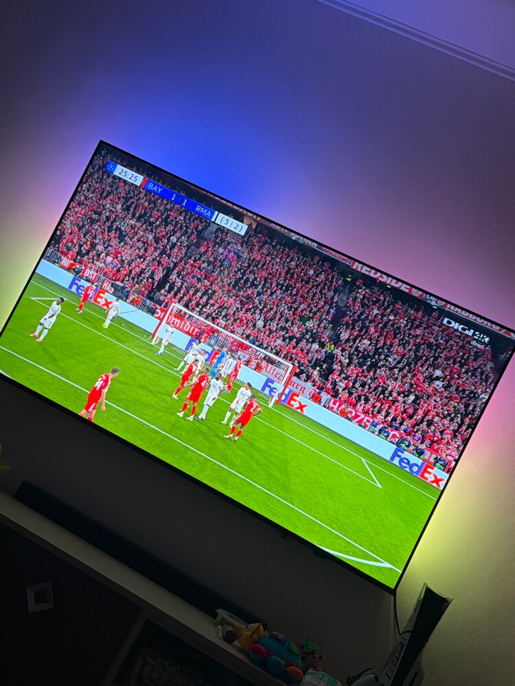 Televizor Philips AMBILIGHT tv QD-MiniLED 65MLED920, 164 cm, Smart TV, 4K Ultra HD, 100 Hz, Clasa F (Model 2025)