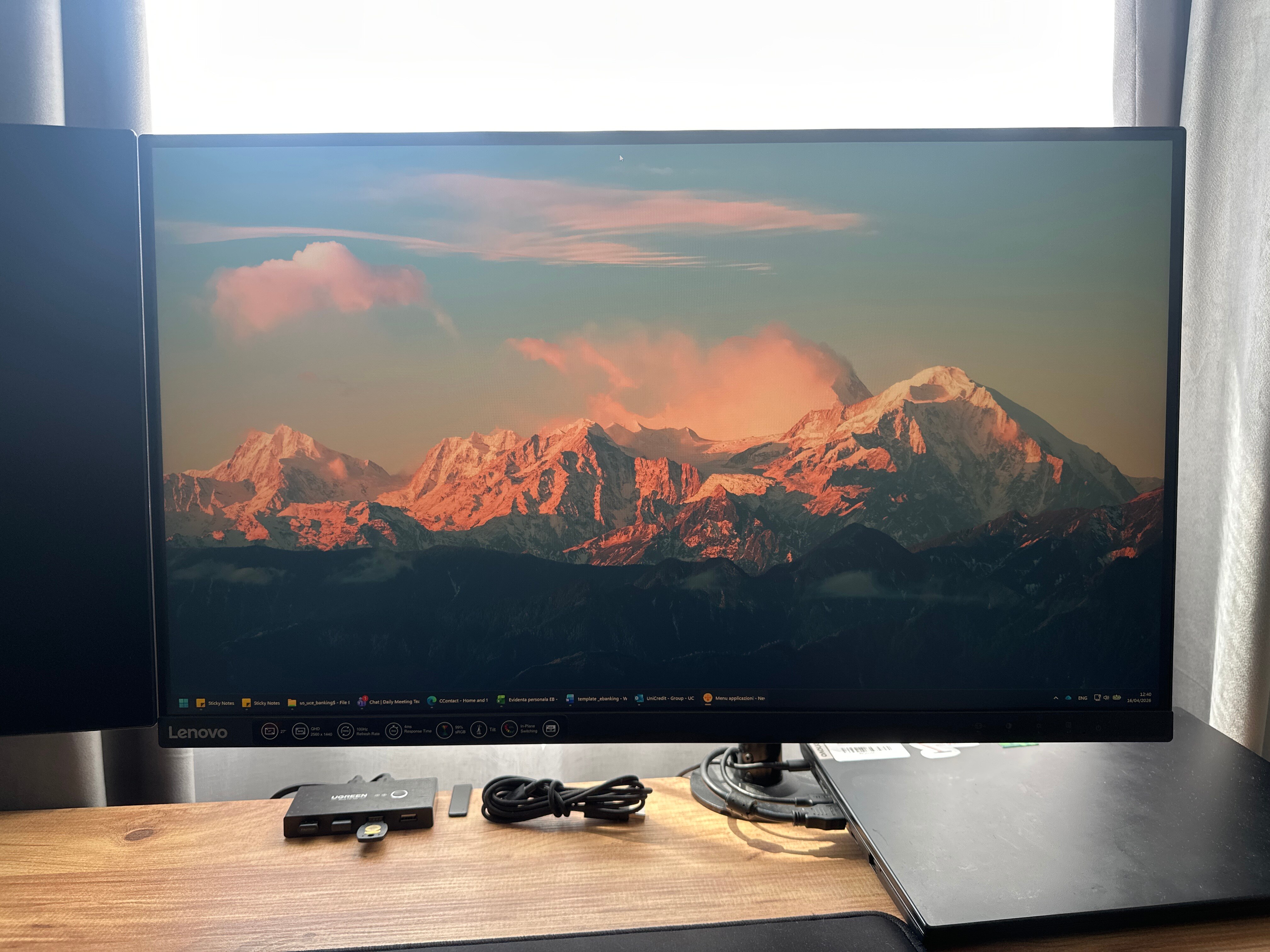Monitor LED Lenovo L27qe, 27
