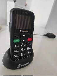 SweetLink F2 Plus Telefon mobil pentru seniori, taste mari, meniu in limba Romana, buton SOS, dual SIM, Pentru Varstnici, Bluetooth, lanterna, radio, Stand incarcare, Albastru