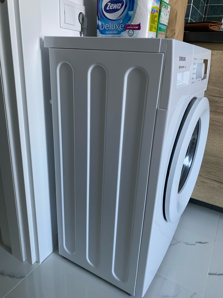 Masina de spalat rufe Slim Samsung WW60A3120BE/LE, 6 kg, Clasa C, 1200 RPM, Hygiene Steam, Alb