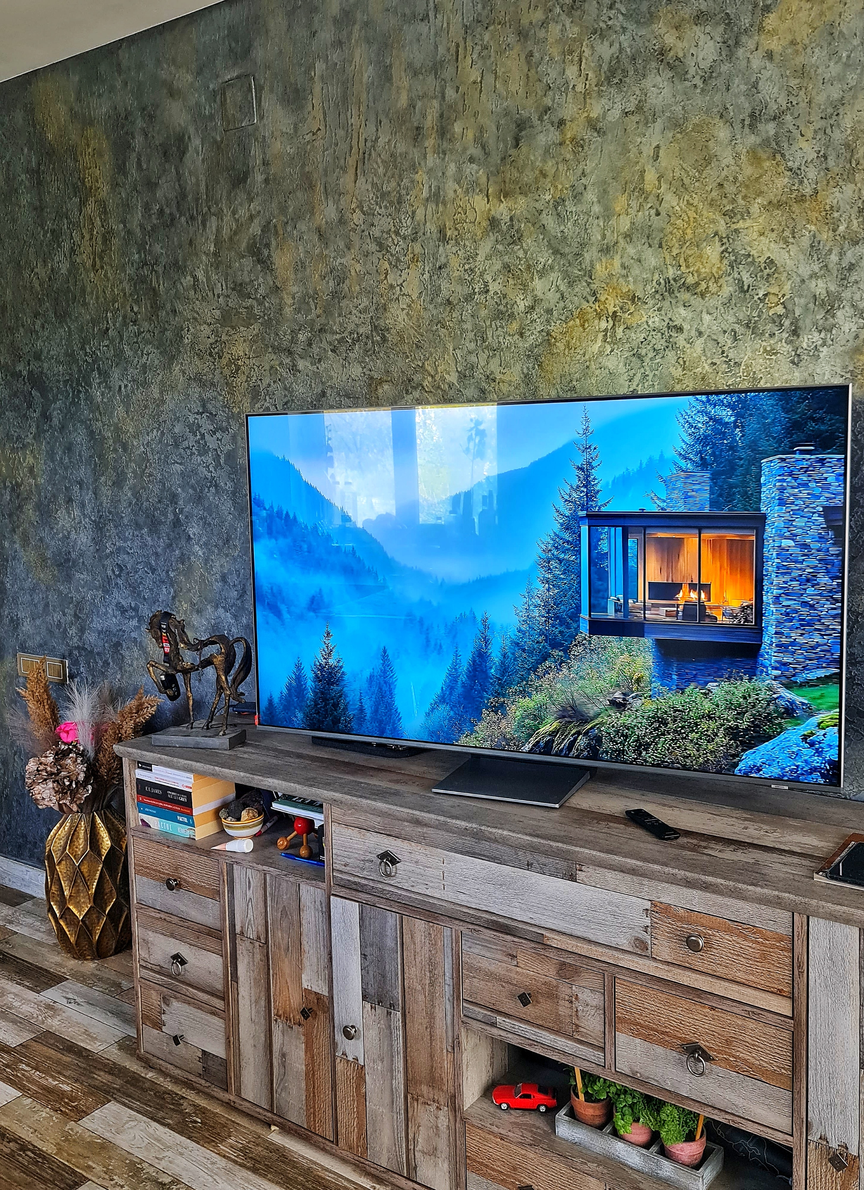 Televizor SAMSUNG MiniLED Neo QLED 55QN85F, 138 cm, Smart, 4K Ultra HD, 100 Hz, Clasa F (Model 2025)