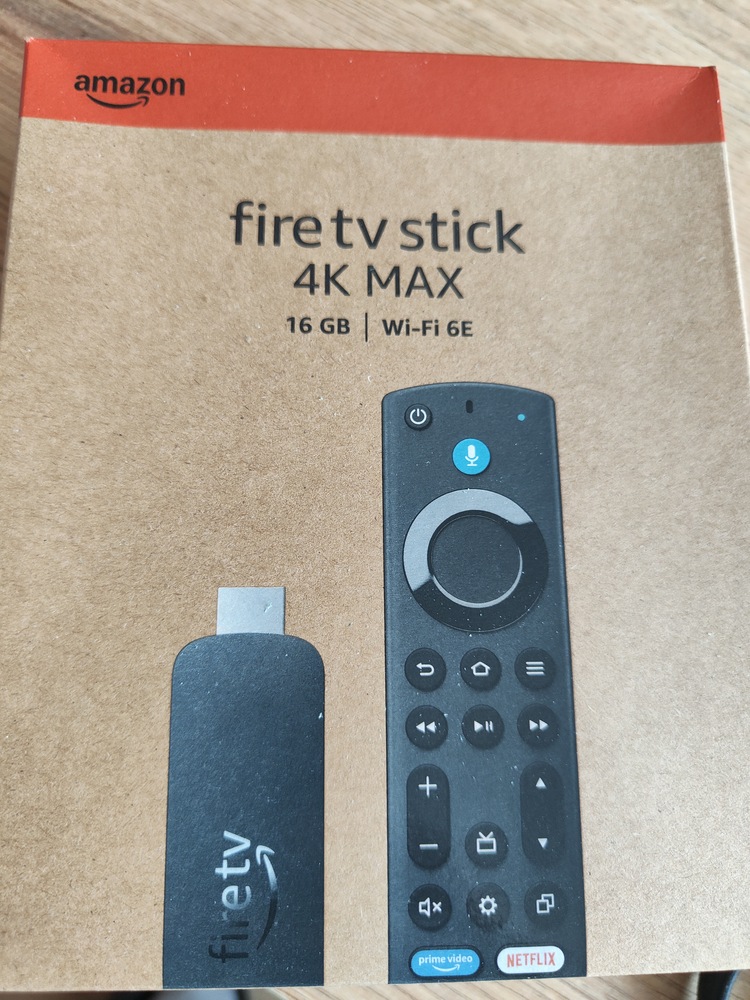 Media player Amazon Fire TV Stick 4K MAX (2023) ,Quad-core, 16GB