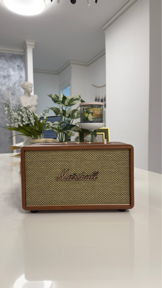 Boxa portabila Marshall Acton III, 60W, Bluetooth, Albastru - eMAG.ro