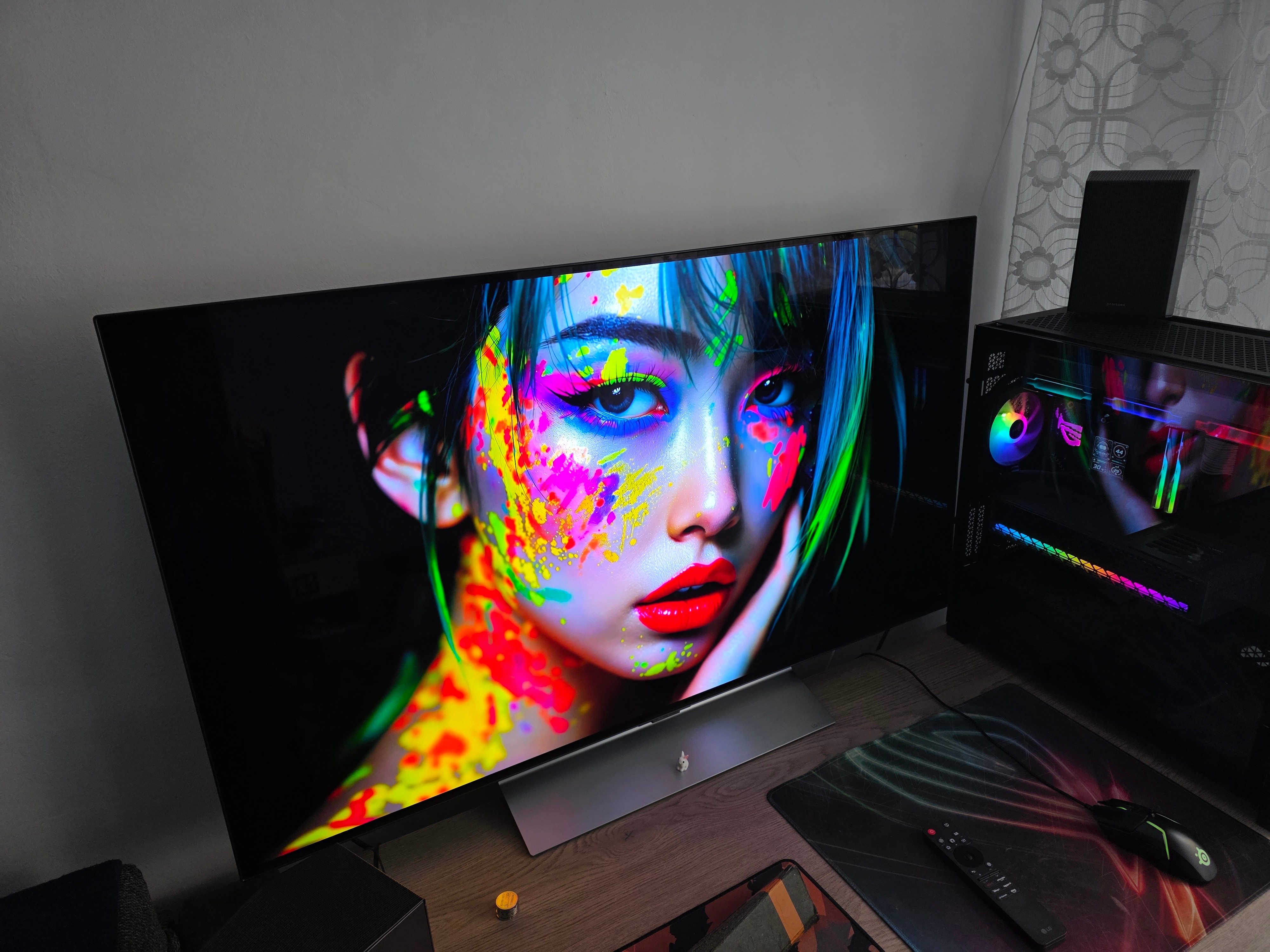 Televizor LG OLED evo 55G53LS, 139 cm, Smart, 4K Ultra HD, 100 Hz, Clasa E (Model 2025)